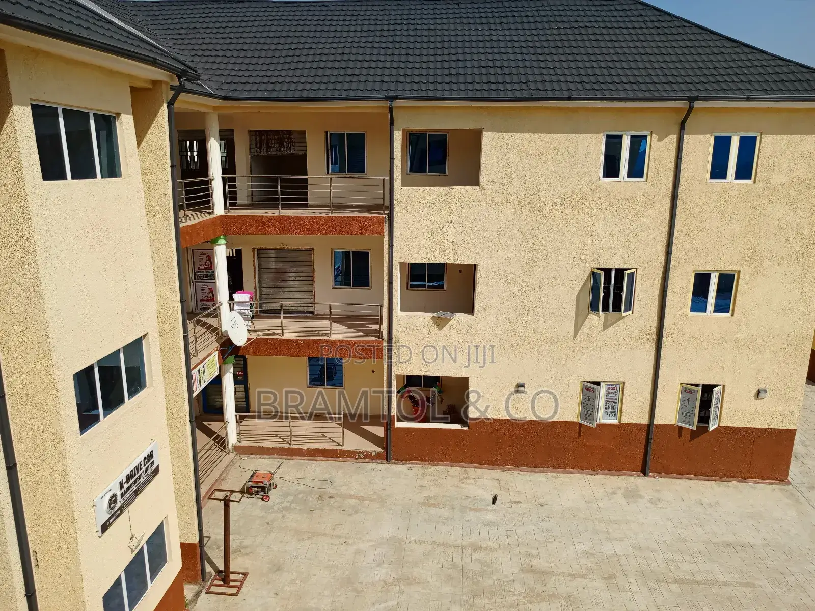 A Newly Built Plaza Inside Aco Estate Phase 2 in Sabon Lugbe