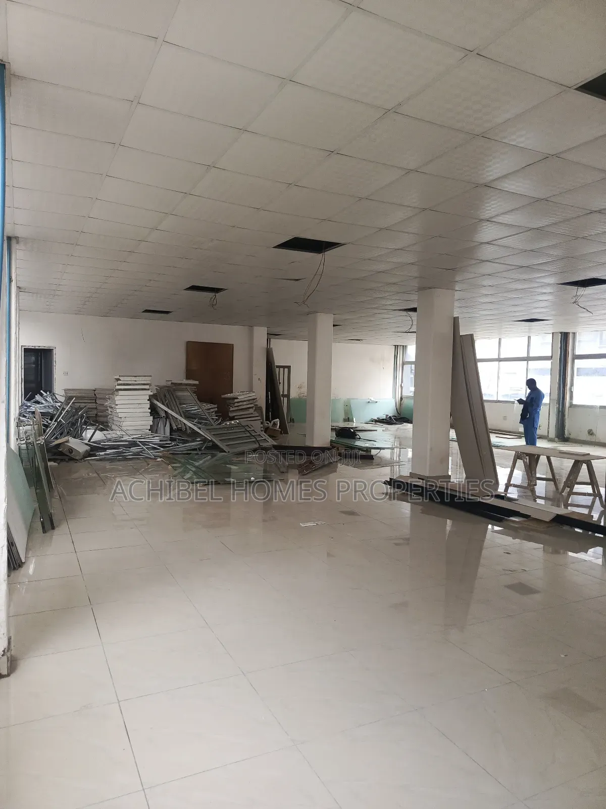 A 300 Square Meter Open Office Space in Victoria Island in Idowu Taylor