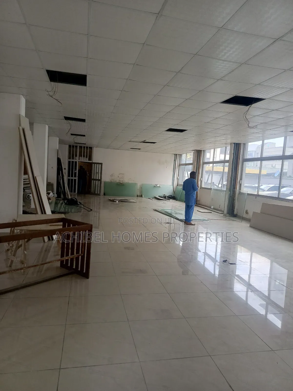 A 300 Square Meter Open Office Space in Victoria Island in Idowu Taylor