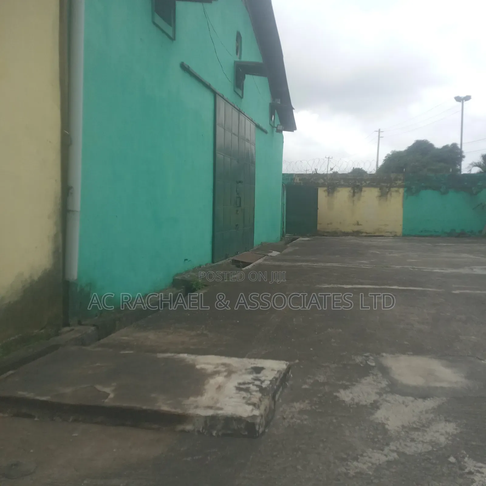 4 Bay Warehouse/ Factory on 3 and Half Acres for Sale in Oshodi Expressway