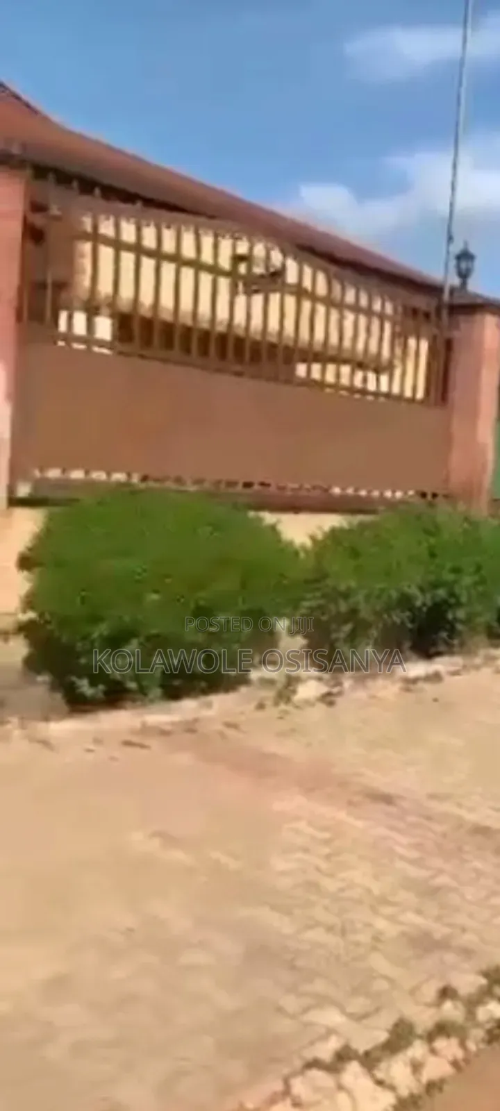 A Functional Hall In A Nice Area in Ojo