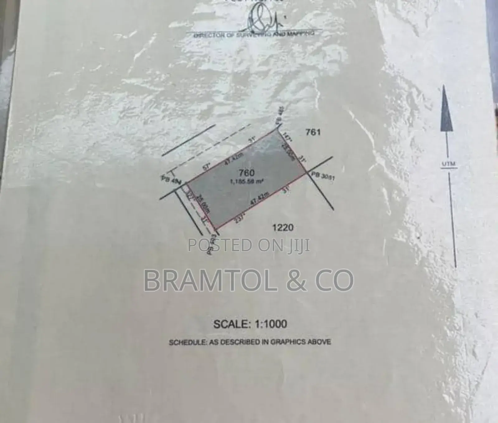 1800sqm Cofo Land, Commercial/Residential Purpose in Lugbe District