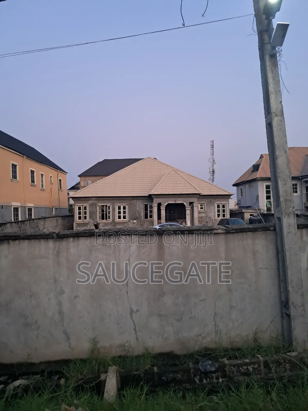 Half Plot Dry Fenced Inside a Compound at Satellite Town Dry in Satellite Town