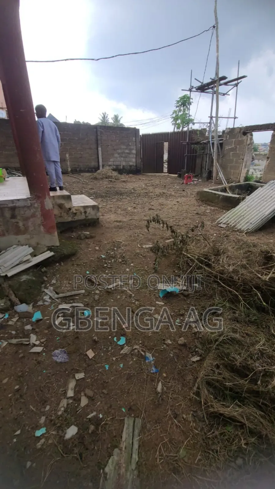 782sqm Land With Demolish Able Structure at Omole Ph 2 Extension in Berger