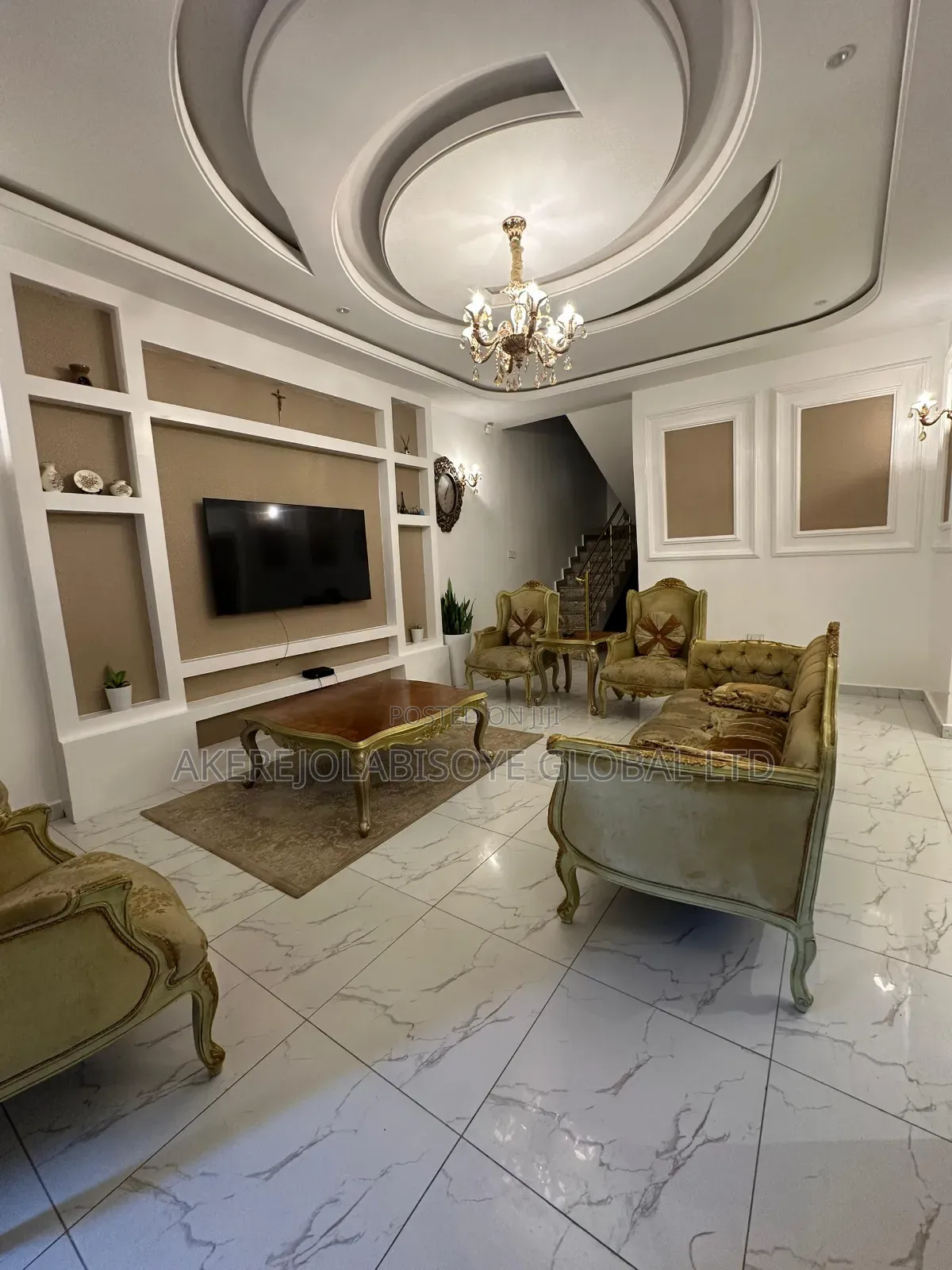 Furnished 3bdrm Duplex in Orchacho Estate for rent in Life Camp