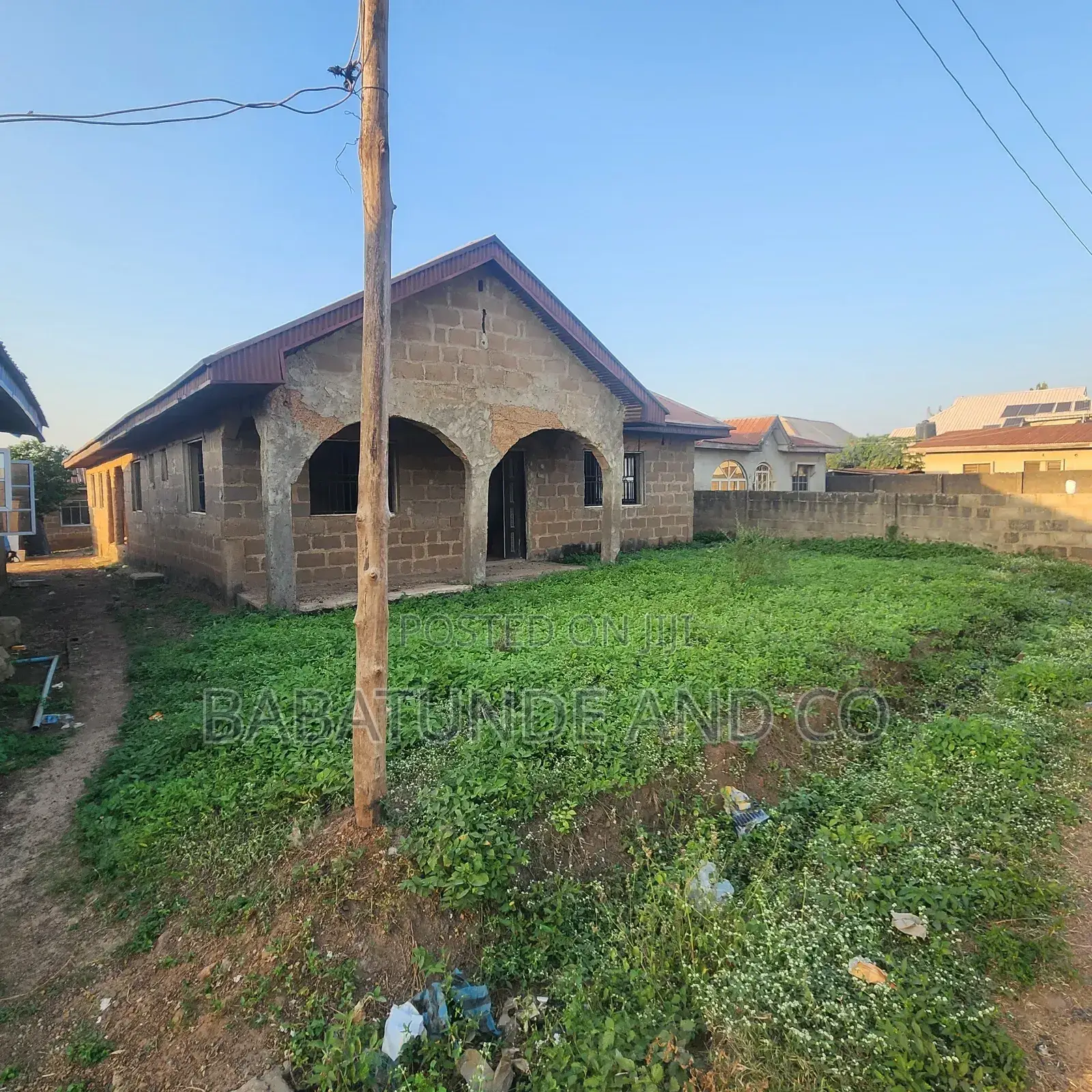 Newly Built 3 Bedroom With 2 Bedroom Flat at Bank Olodo, Ibadan in Ibadan