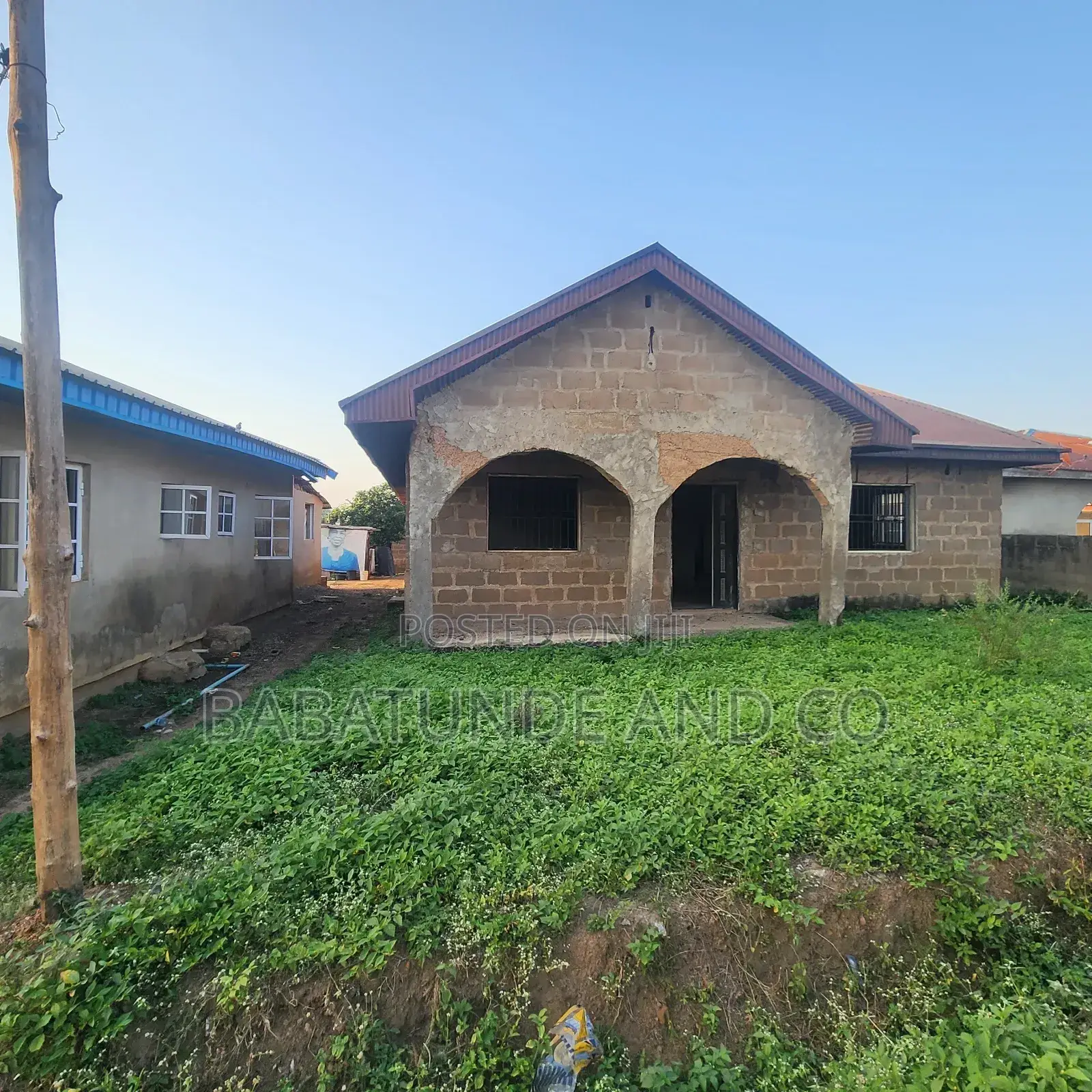 Newly Built 3 Bedroom With 2 Bedroom Flat at Bank Olodo, Ibadan in Ibadan