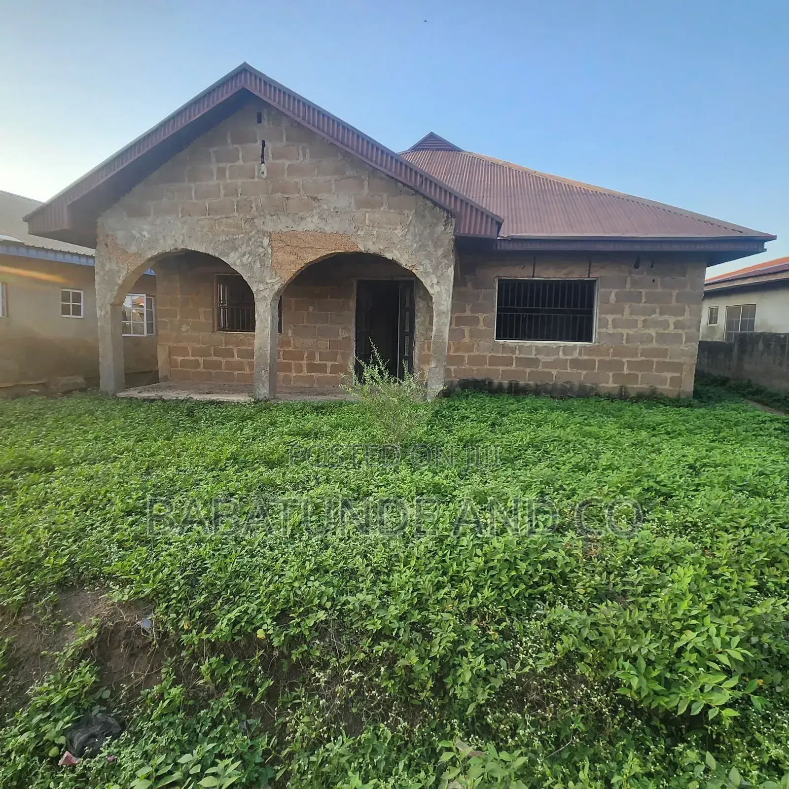 Newly Built 3 Bedroom With 2 Bedroom Flat at Bank Olodo, Ibadan in Ibadan