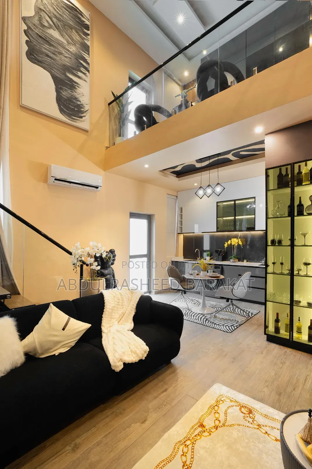 A Luxurious 1bedroom Loft Apartment With Swimming Pool and Ps5 in Lekki Phase 1