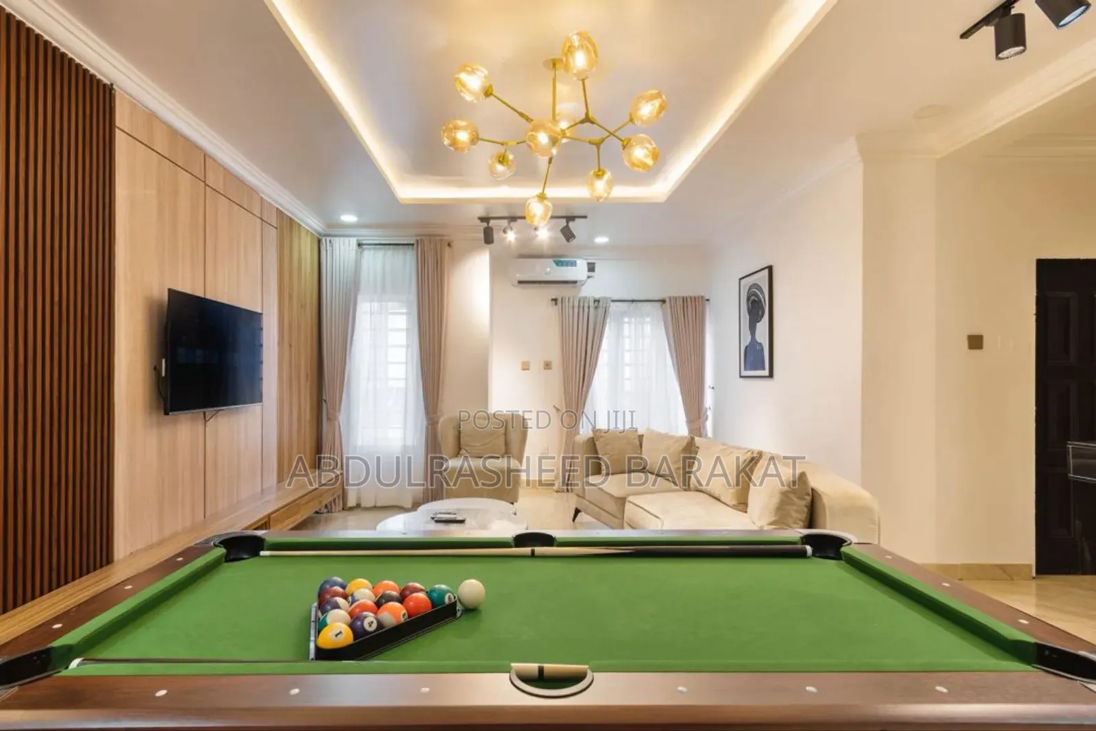 Cozy and Spacious 1bedroom With Ps5 and Snooker in Lekki