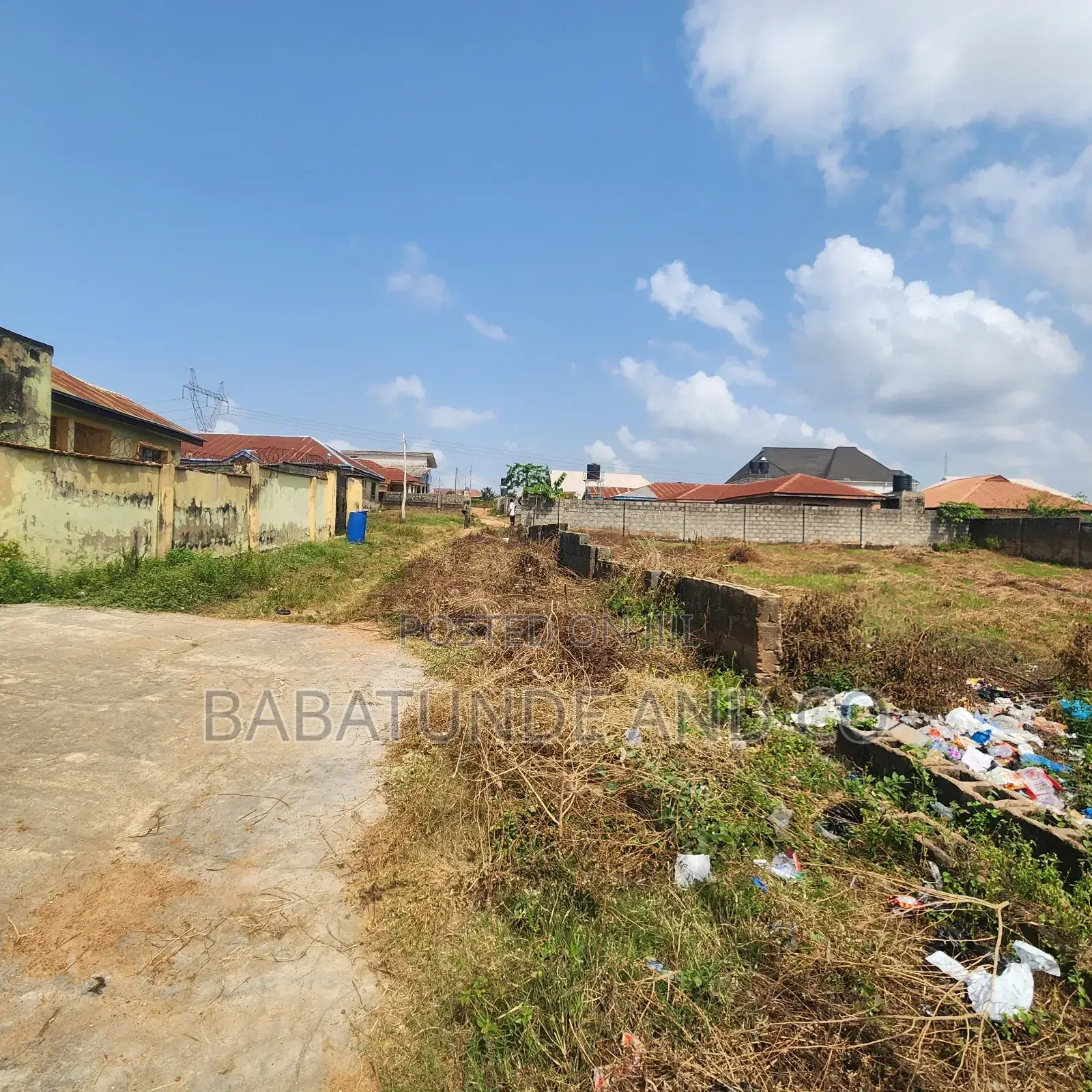 2 Plots (948sqm) of Land Close to Powerline, Sheu Ologuneru Ibadan in Ologuneru