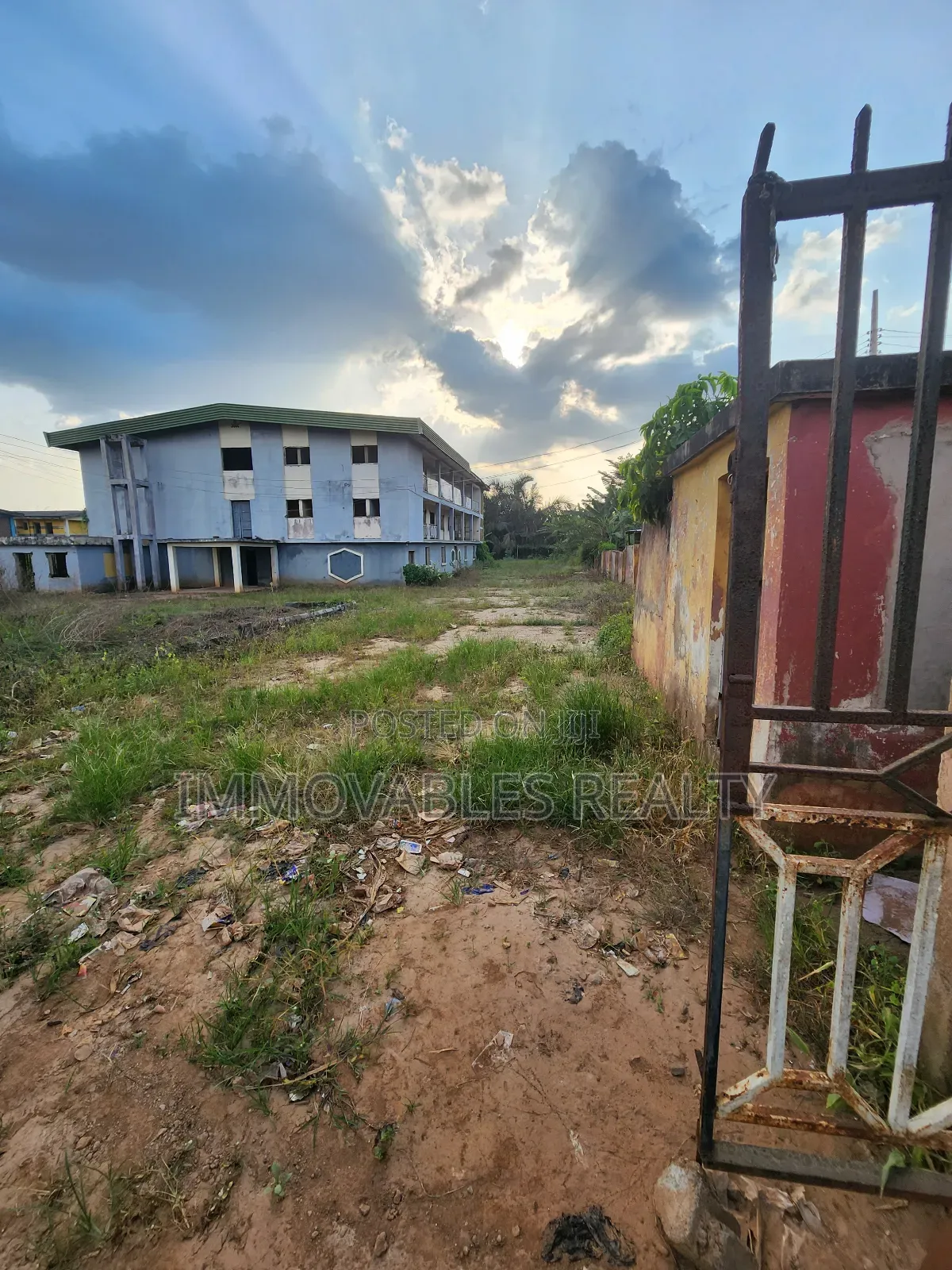 Fenced 7 Plots of Commercial Land for Sale in Abeokuta South