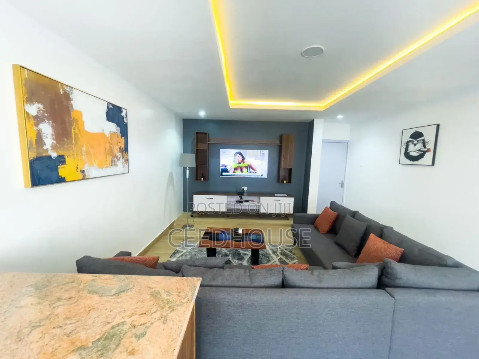 Luxurious 1 Bedroom Apartment With Pool and Games in Victoria Island