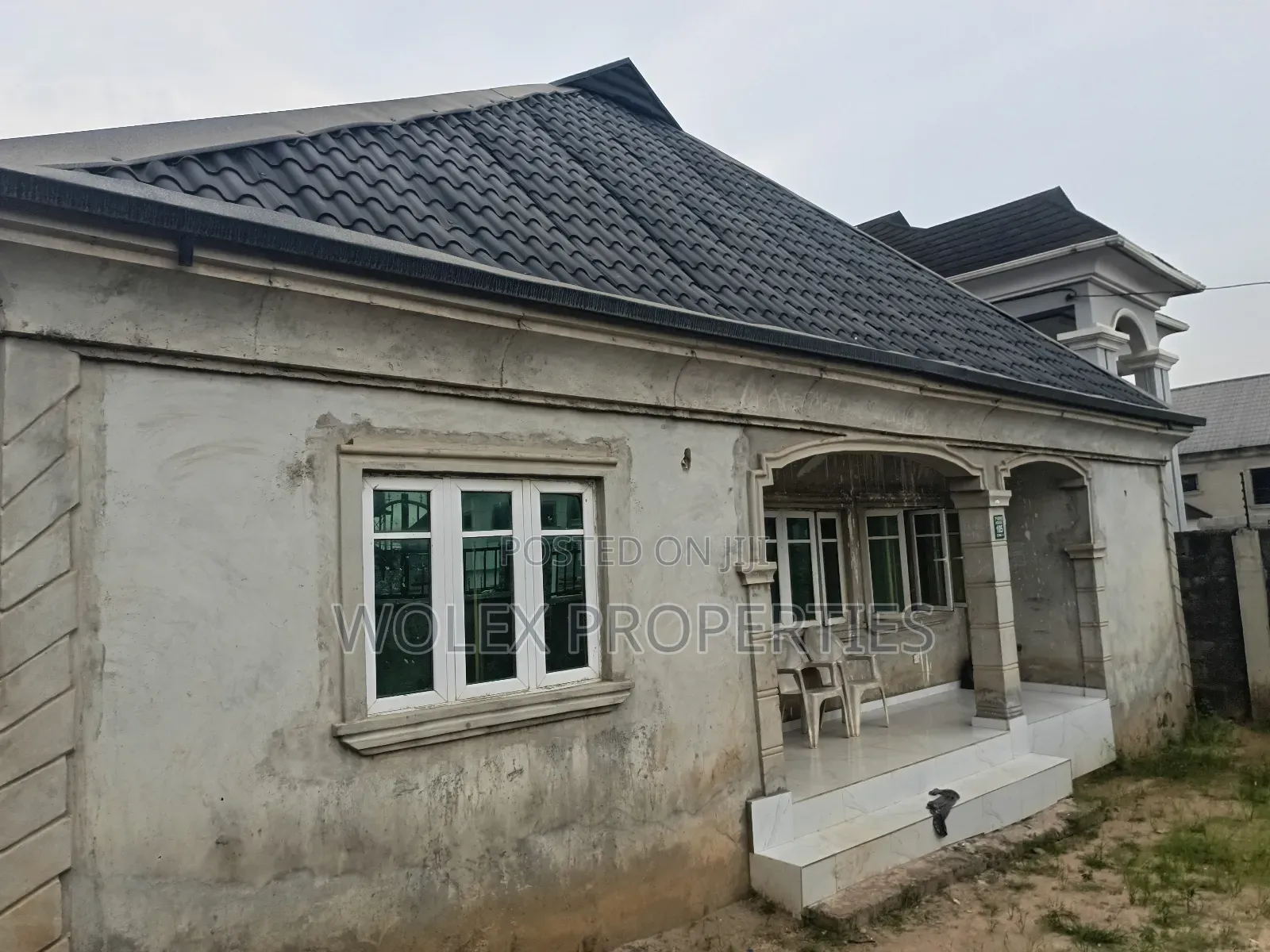 Newly Built 4 BRD Bungalow Self Compound at Peace Estate Baruwa in Baruwa