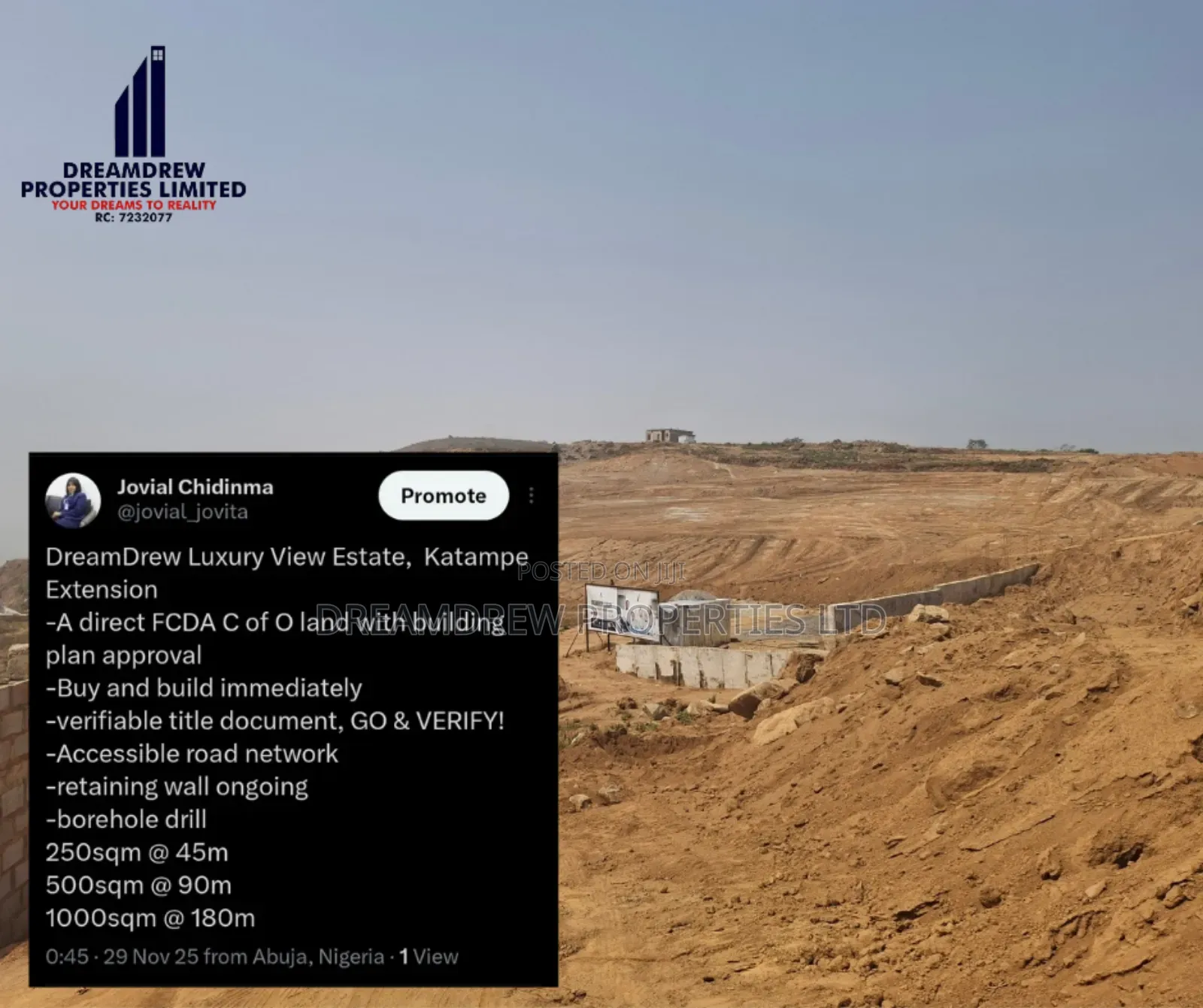 Buy Build Immediately at Dreamdrew Luxury View, Katampe Extension in Katampe Extension