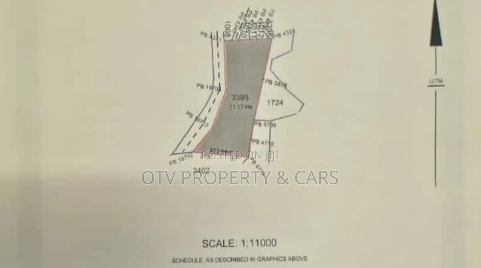 11.7 Hectare of Land for Sale at Guzape 2 in Guzape District