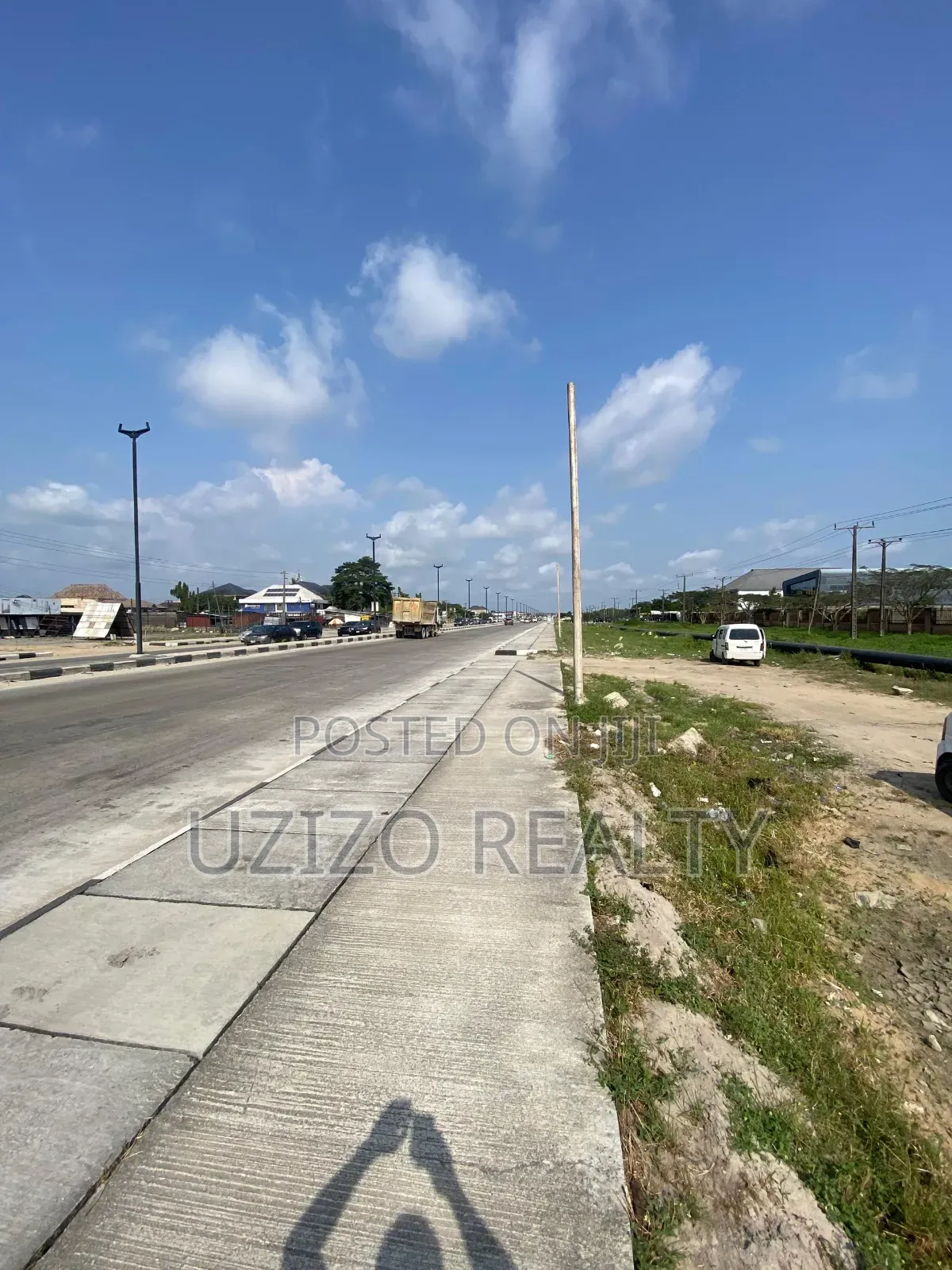 Commercial Dry Land Facing the Express in Awoyaya