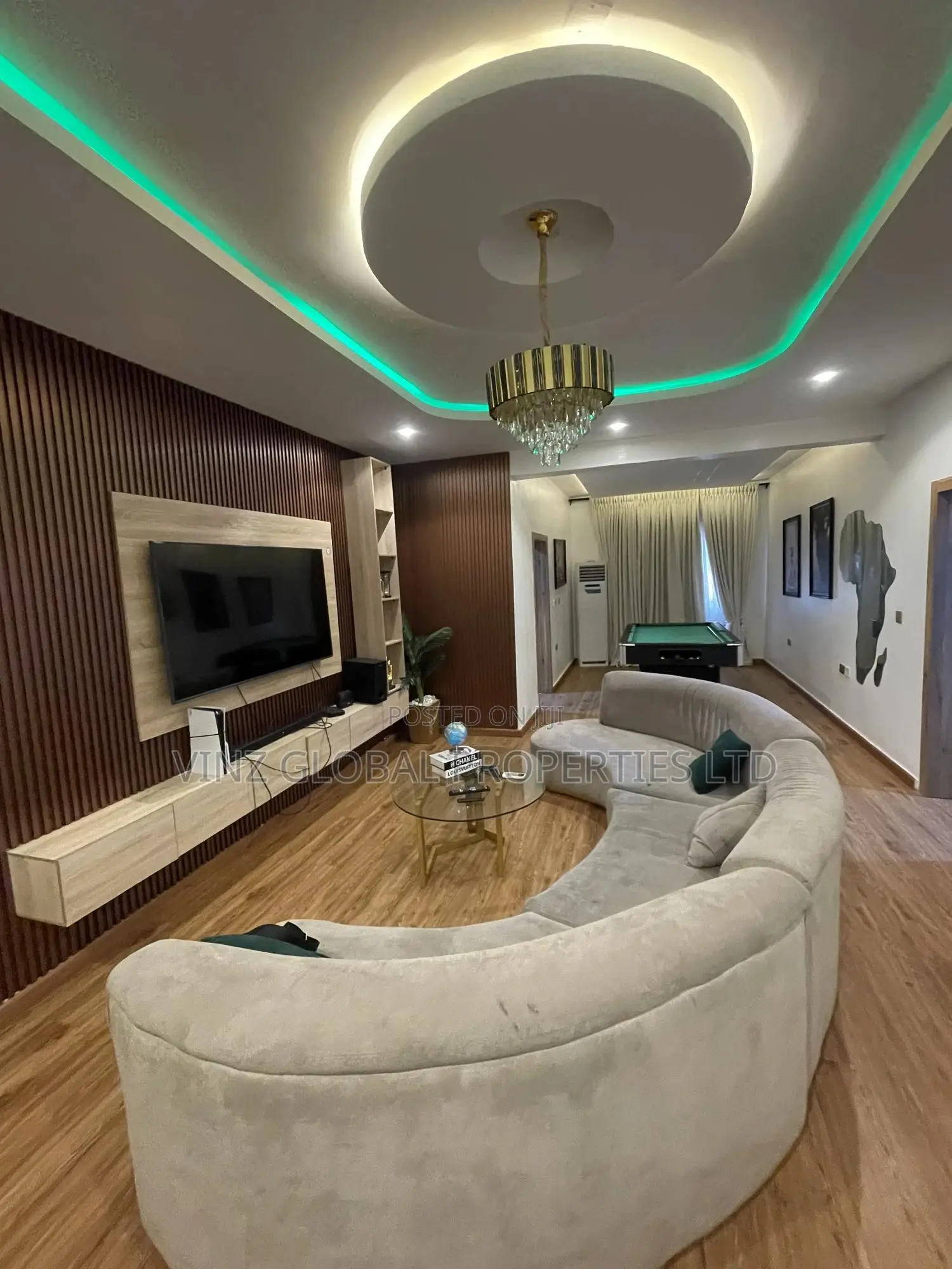 Luxury 2/3 Bedroom Apartment With Ps5 Snooker Board in Lekki