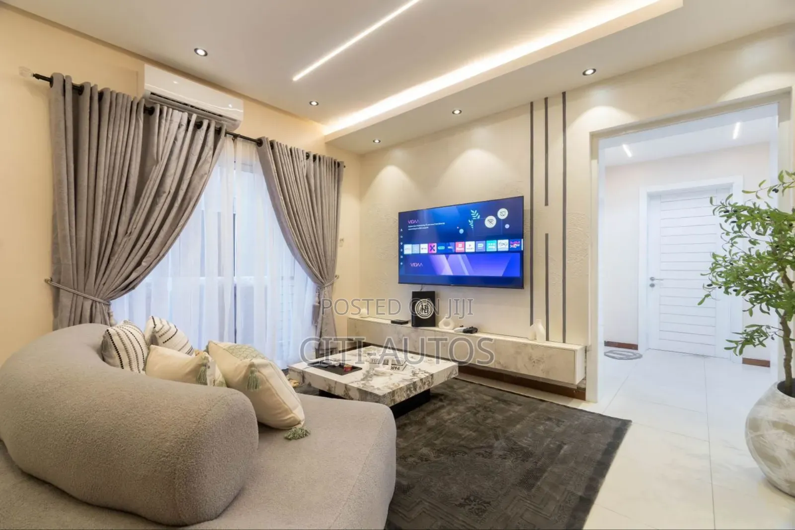 Book This Luxurious One Bedroom Apartment, With a Cinema in Lekki Phase 1