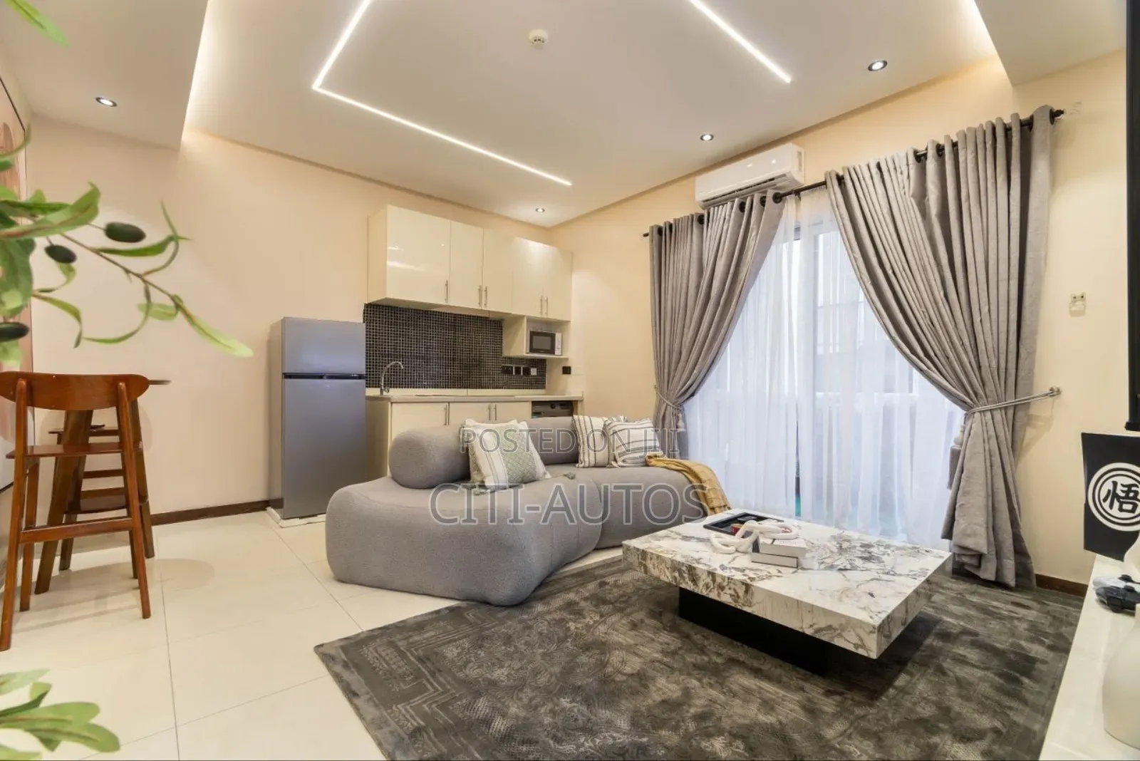 Book This Luxurious One Bedroom Apartment, With a Cinema in Lekki Phase 1