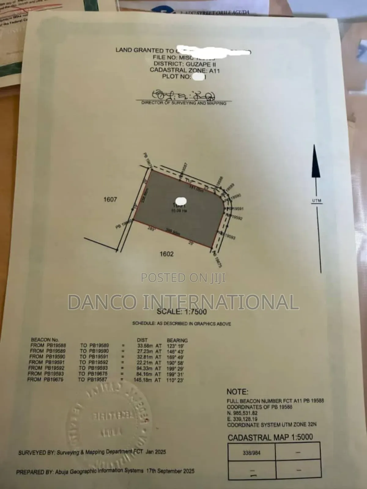 For Quick Sale! 10hectares Guzape 2. in Guzape District