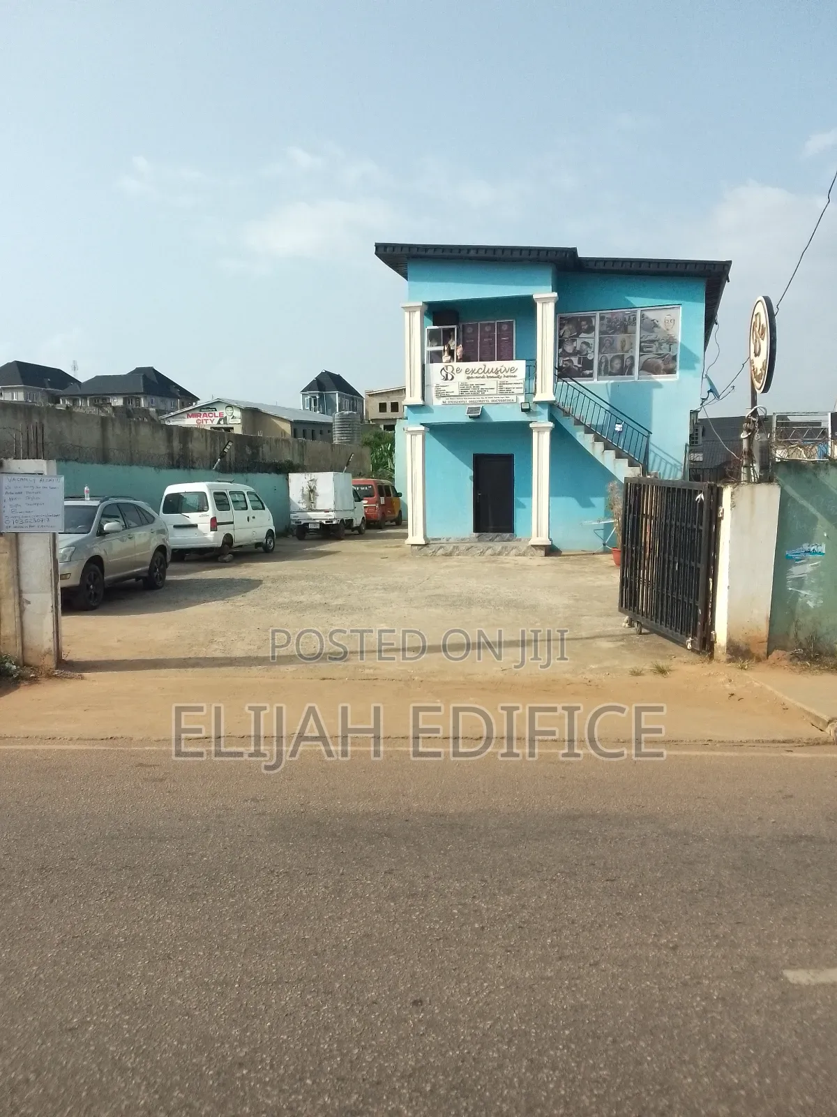 Warehouse,Office Space,Club House Facing Road at Nitel Ota Ona Ikorodu in Ijede / Ikorodu