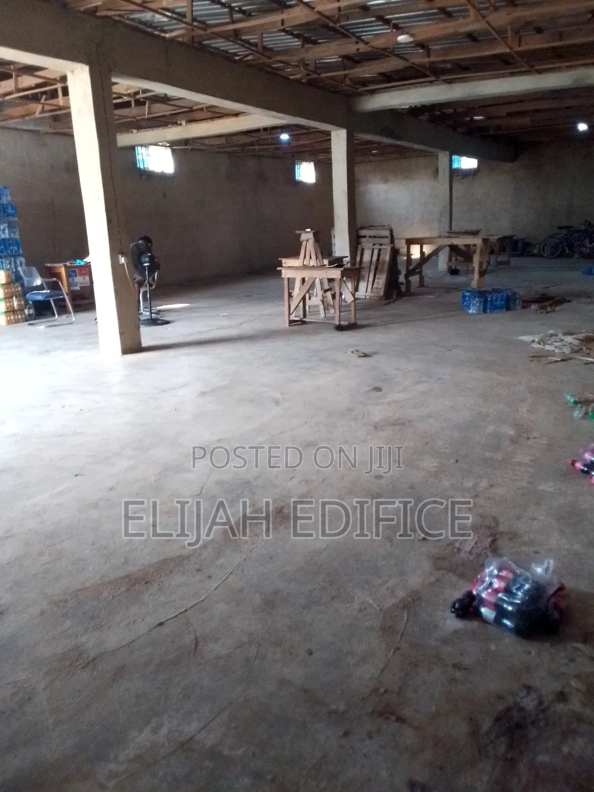 Warehouse,Office Space,Club House Facing Road at Nitel Ota Ona Ikorodu in Ijede / Ikorodu