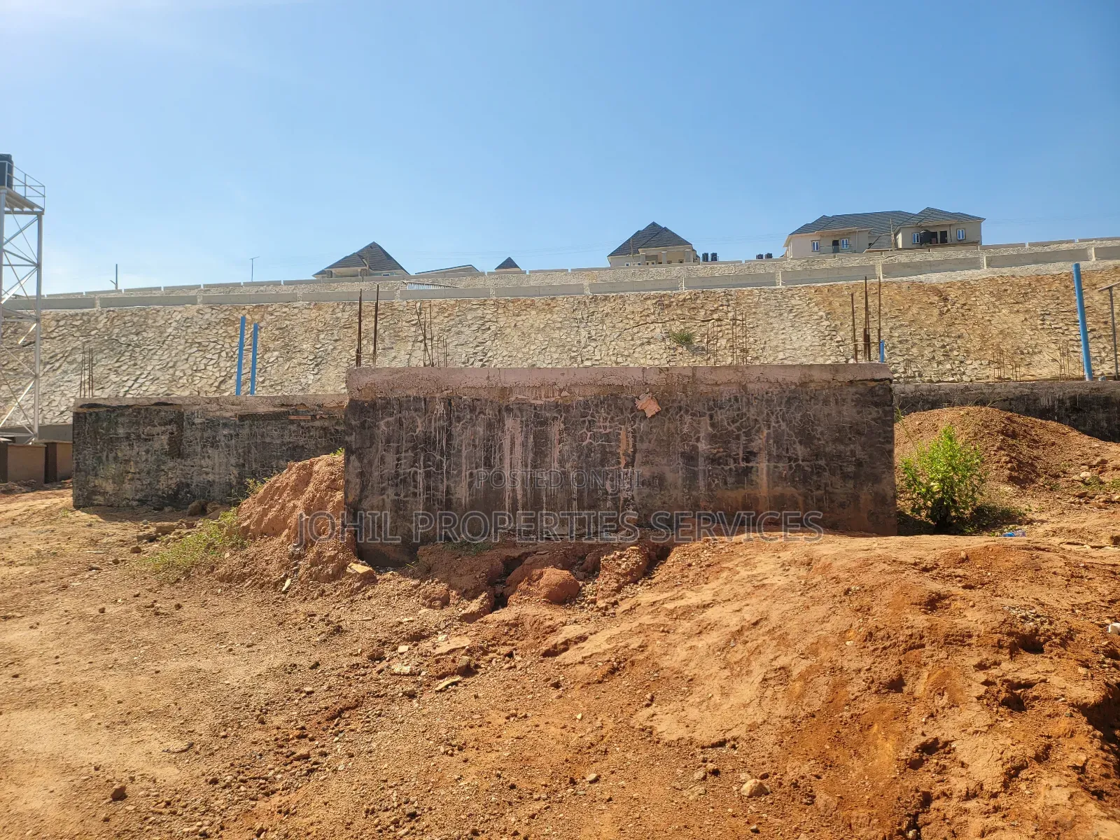 1000sqm Land With DPC for Sale Solidly Built for 5 or 6 Bed Detached in Asokoro