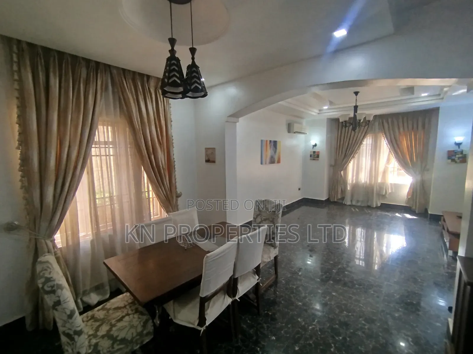 Furnished 4bdrm Duplex in Gusape Main, Guzape District for rent in Guzape District