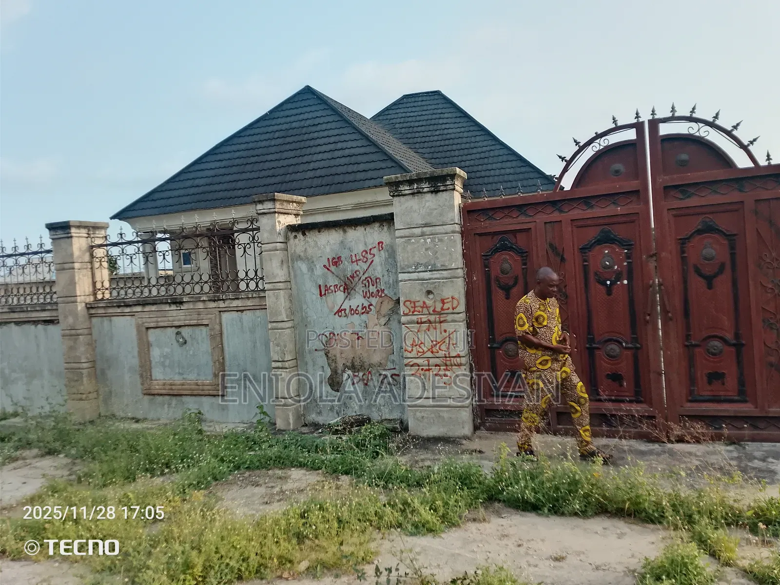 Furnished 3bdrm Bungalow in Ayegbami Estate, Igbogbo for sale in Igbogbo