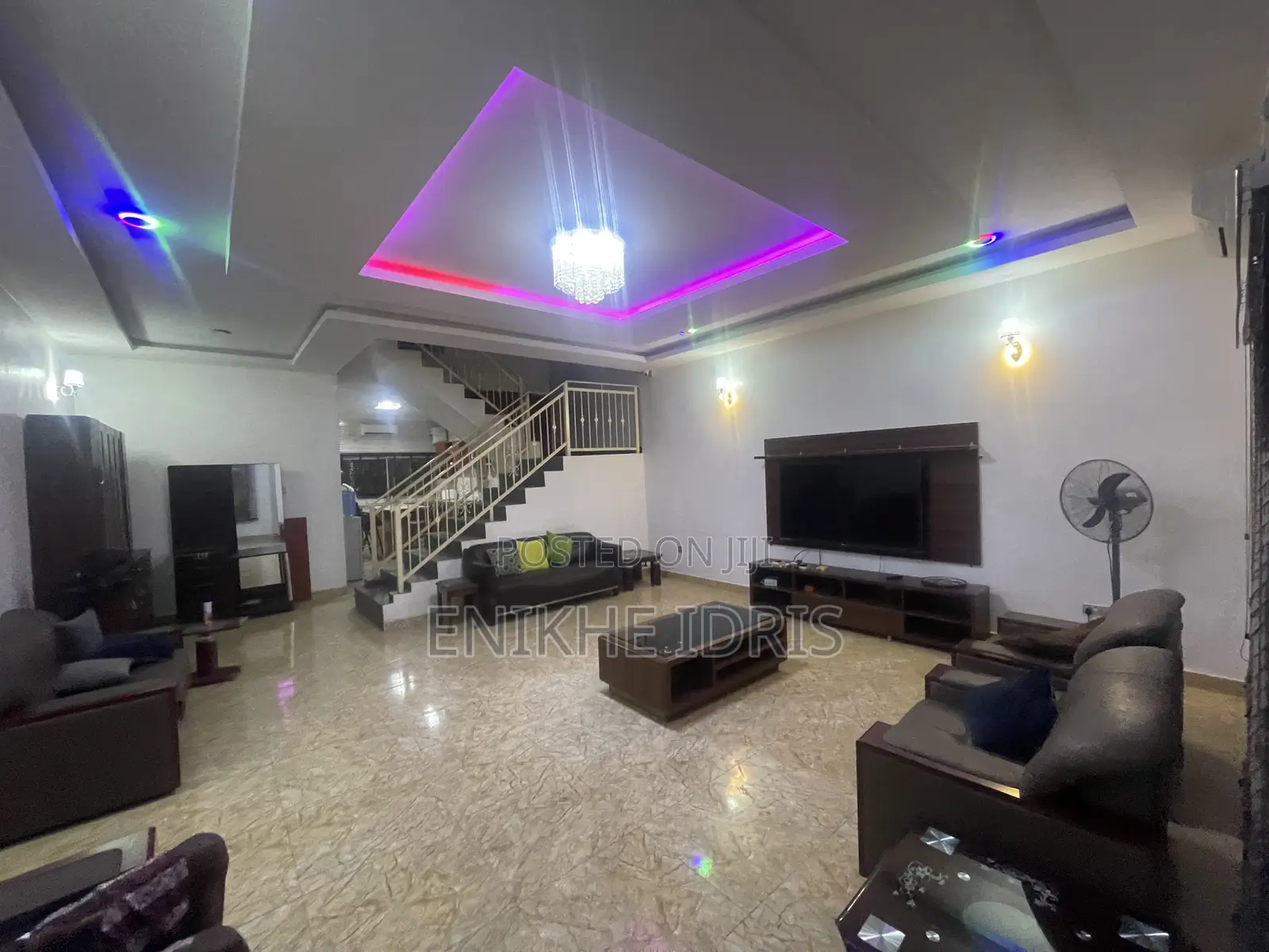 Furnished 5bdrm Duplex in Riverpark, Lugbe District for sale in Lugbe District