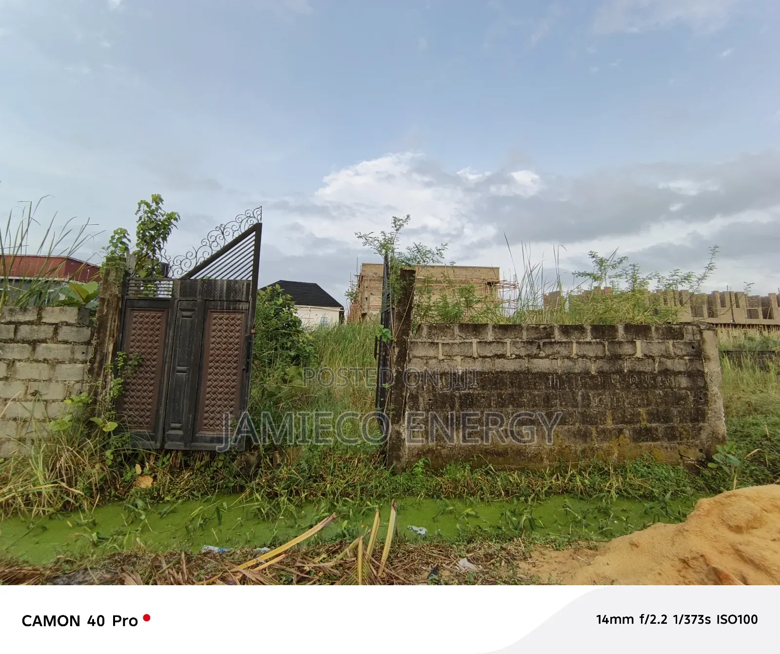 Half Plot (360sqm) Already Fenced at Sangotedo in Sangotedo