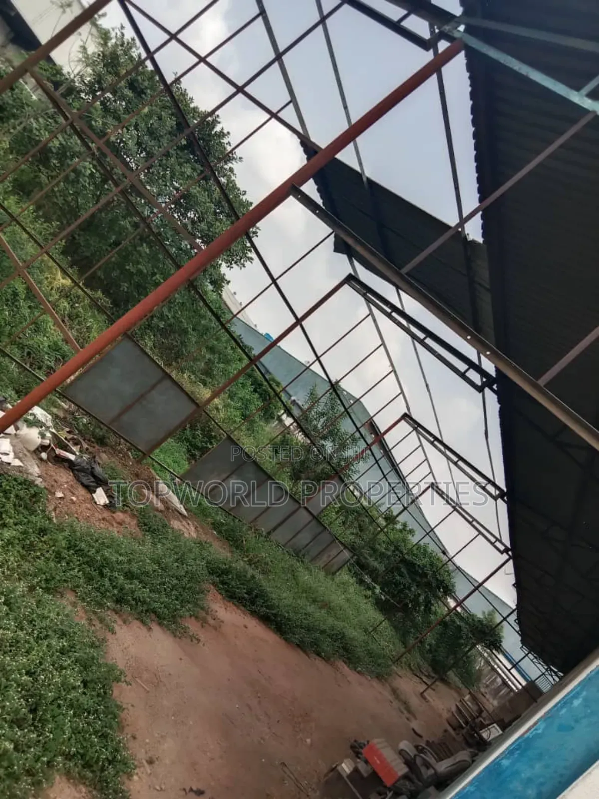 3.1 Acres With Warehouse and Offices on the Road at Ogba in Ogba