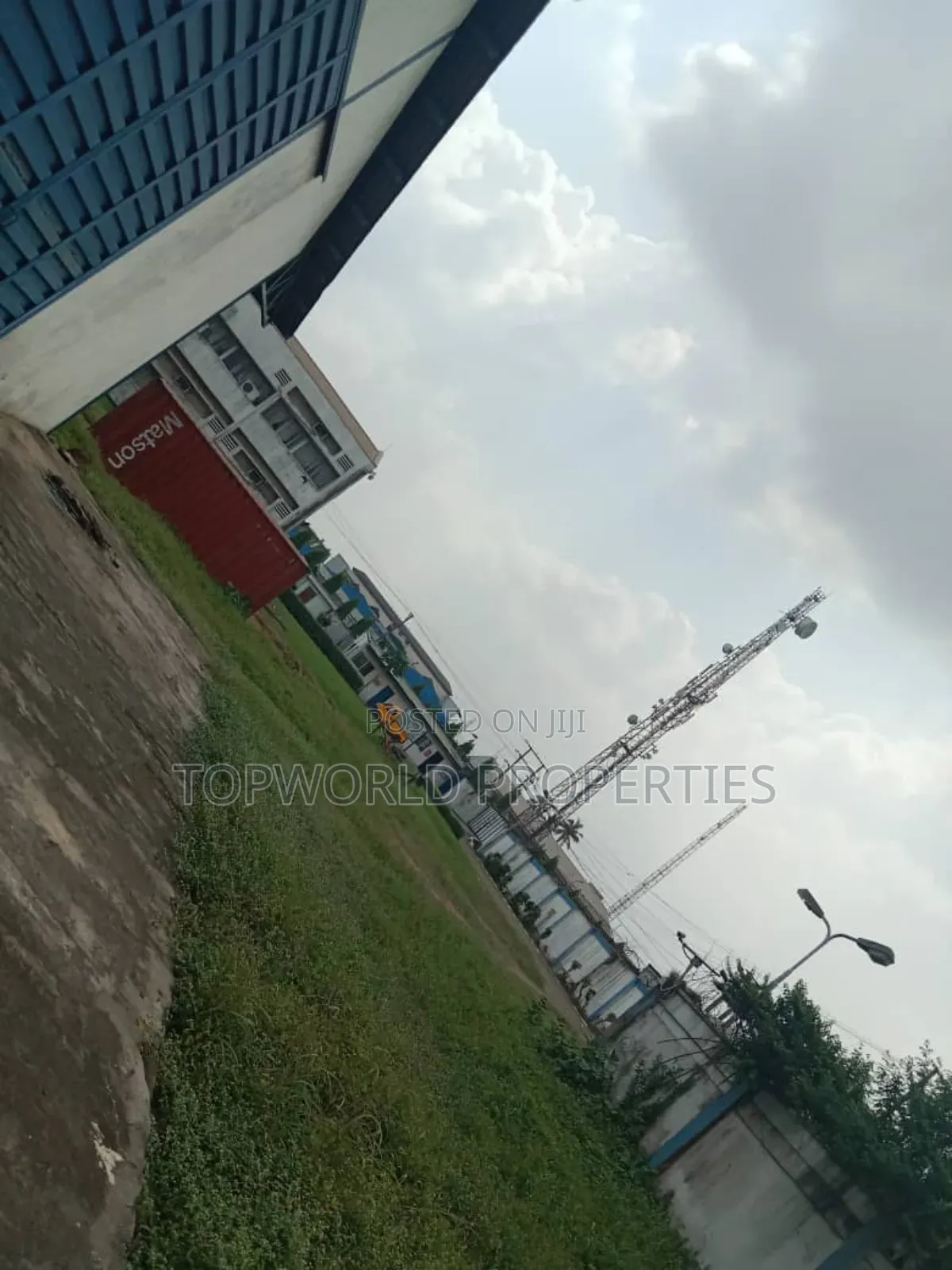 3.1 Acres With Warehouse and Offices on the Road at Ogba in Ogba