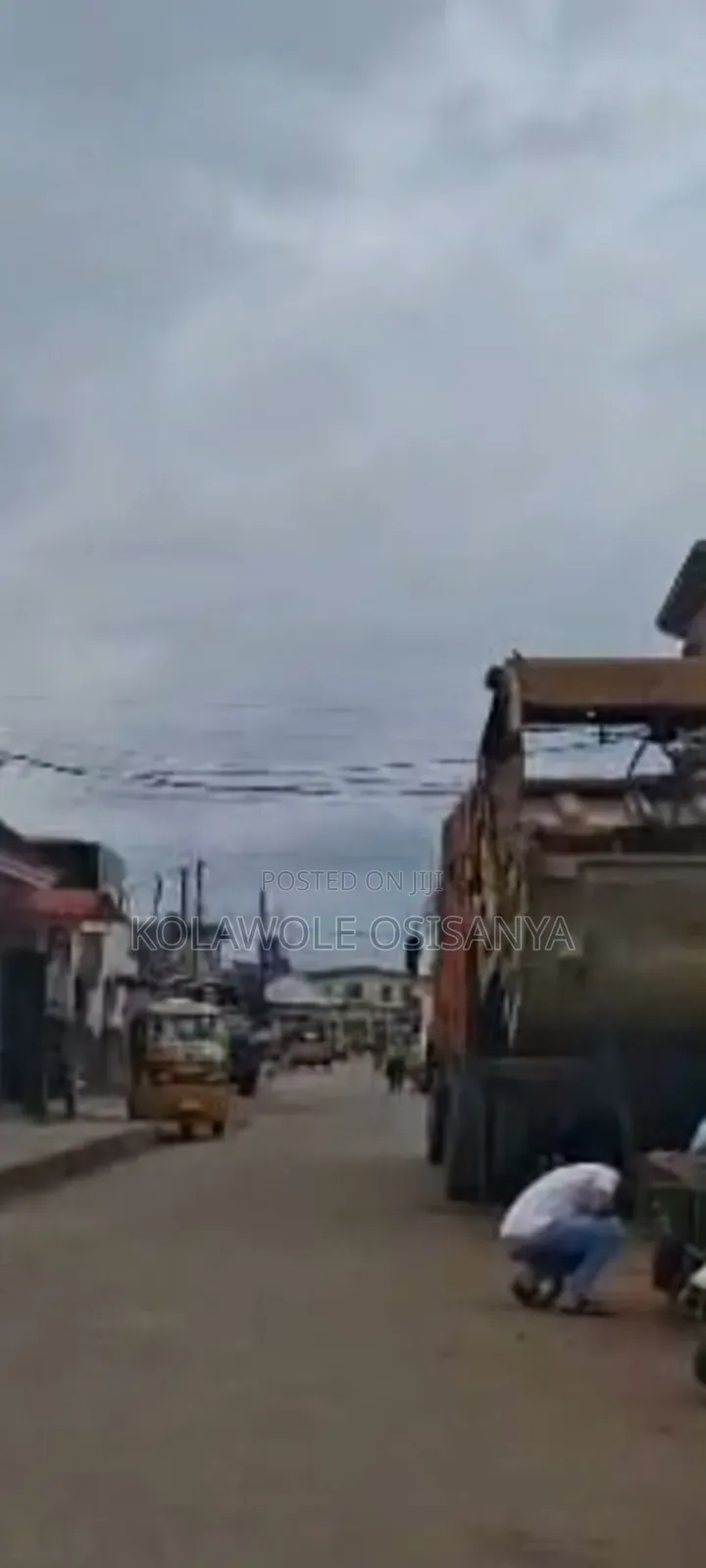 Commercial One and Half Plot in a Strategic Location in Ogunlana