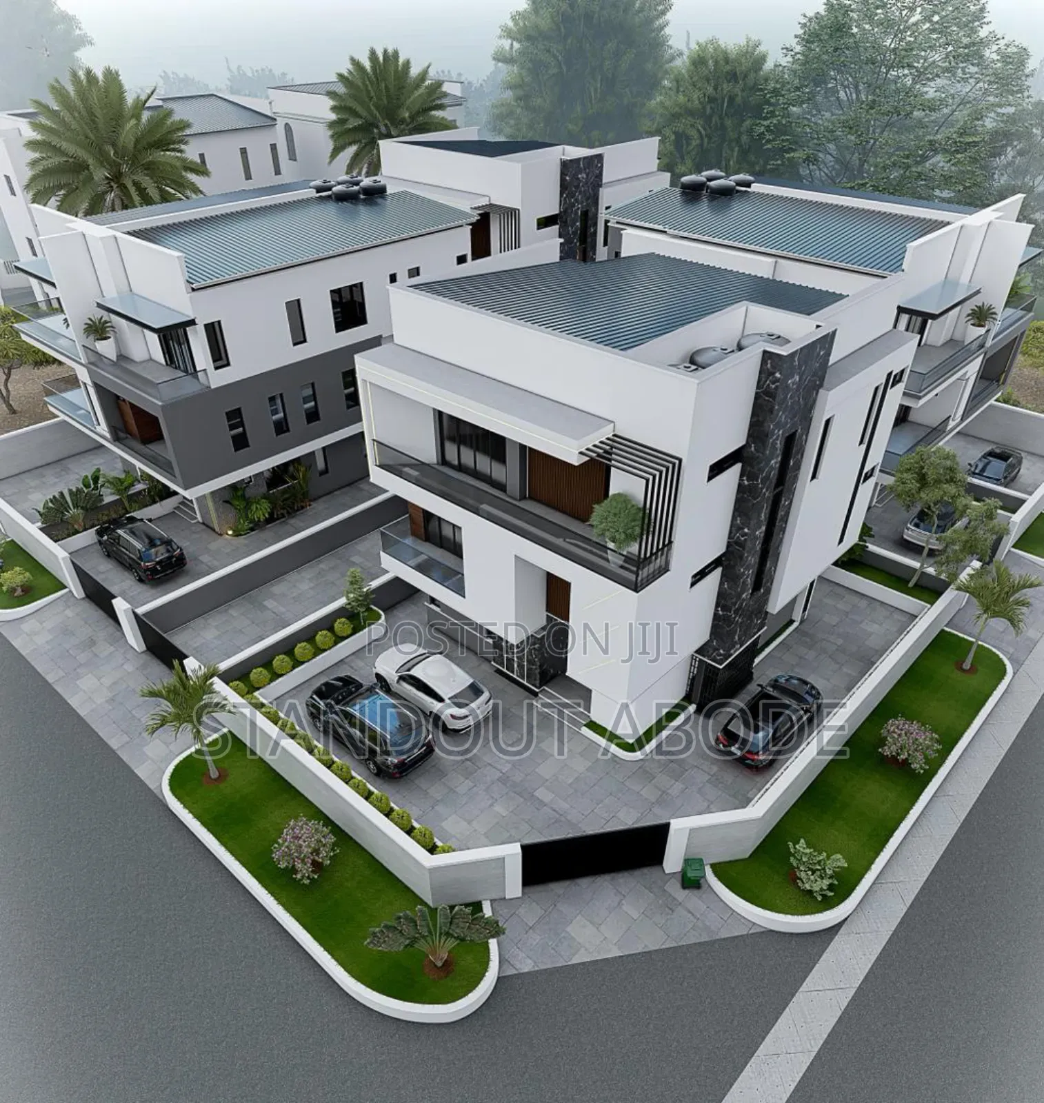 4bdrm Duplex in In A Secure Location, Adeniyi Jones for sale in Adeniyi Jones