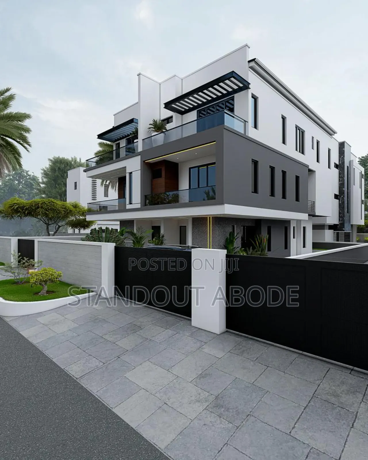4bdrm Duplex in In A Secure Location, Adeniyi Jones for sale in Adeniyi Jones