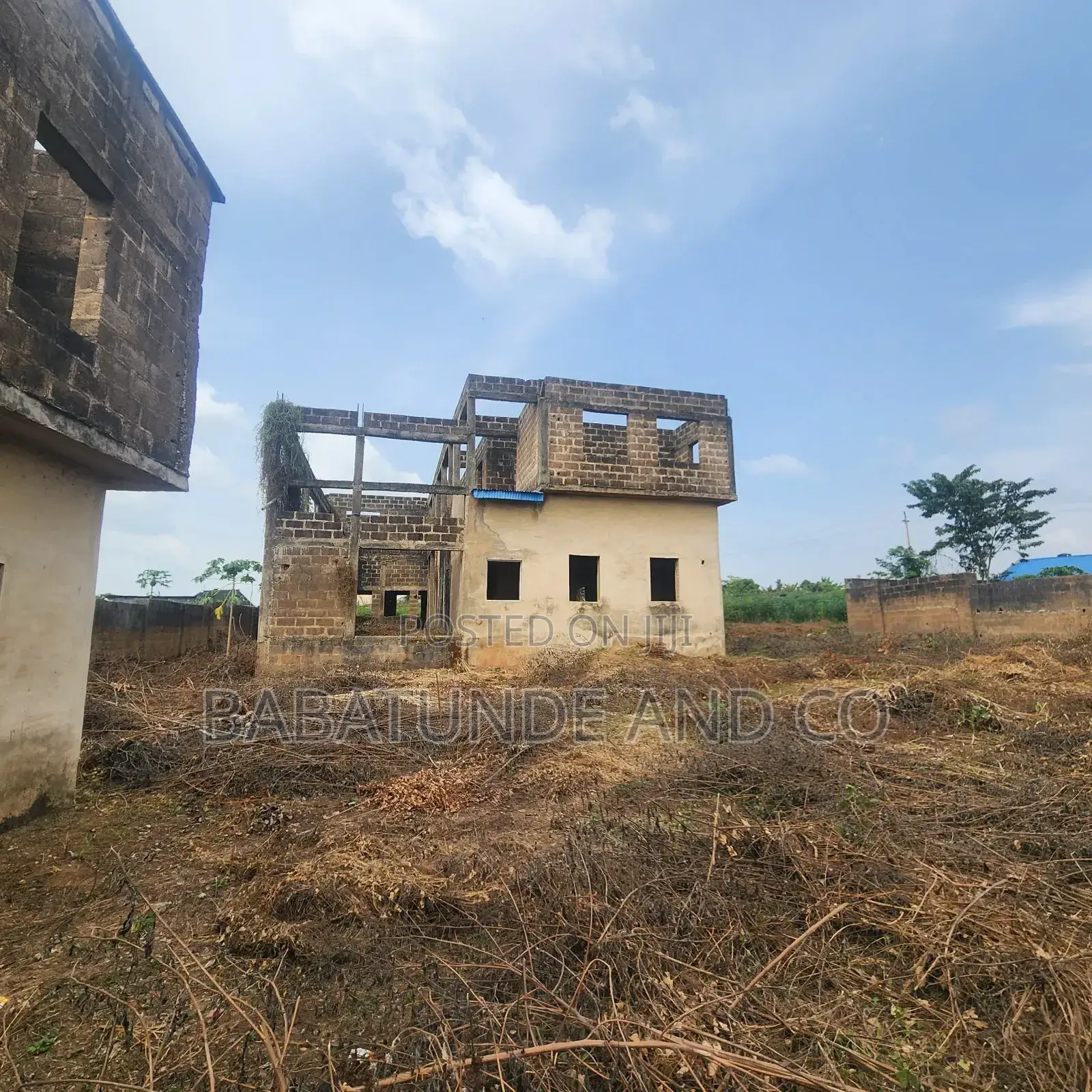 Uncompleted Factory on 1 Acre of Land at Omi Adio, Ibadan in Ibadan