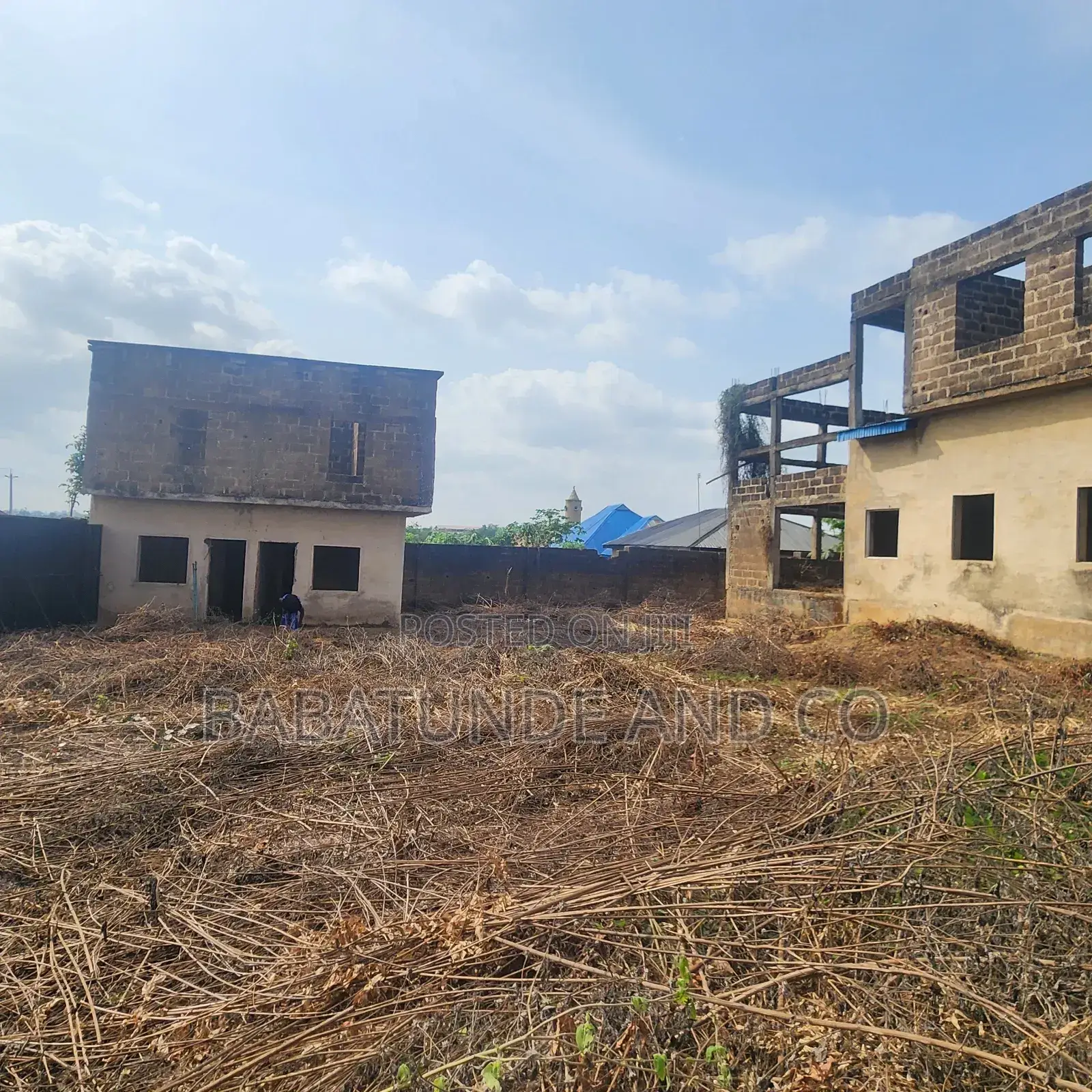 Uncompleted Factory on 1 Acre of Land at Omi Adio, Ibadan in Ibadan