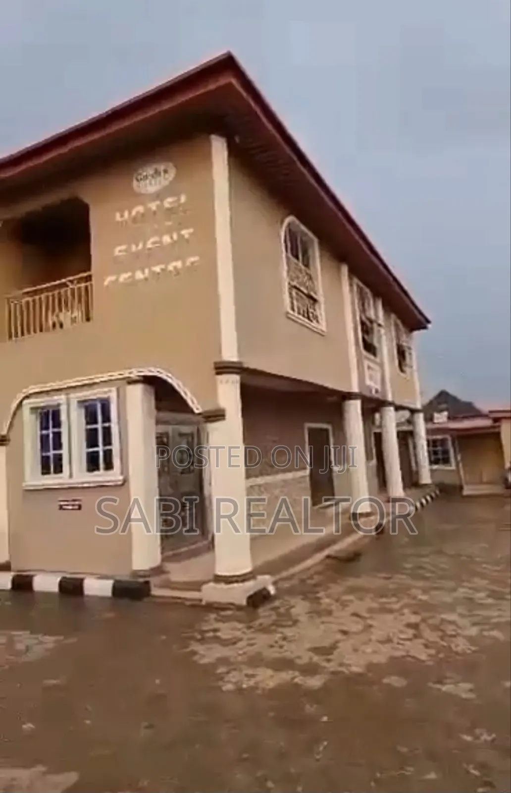 28 Rooms Hotel With 3 Big Halls on 3 Plots of Land at Baruwa Ipaja in Baruwa