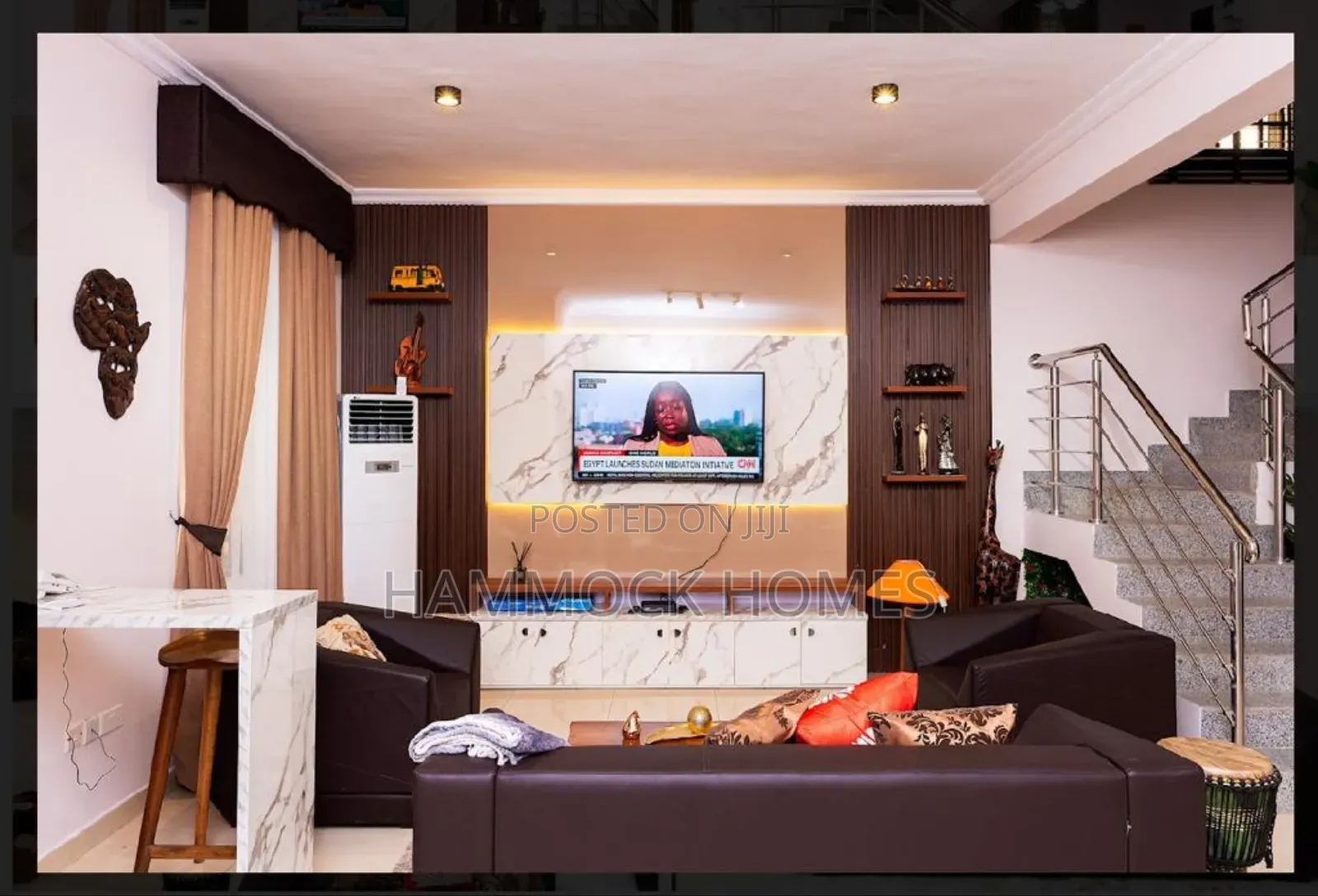 Furnished 6bdrm Duplex in Olive Court, Agodi for rent in Agodi