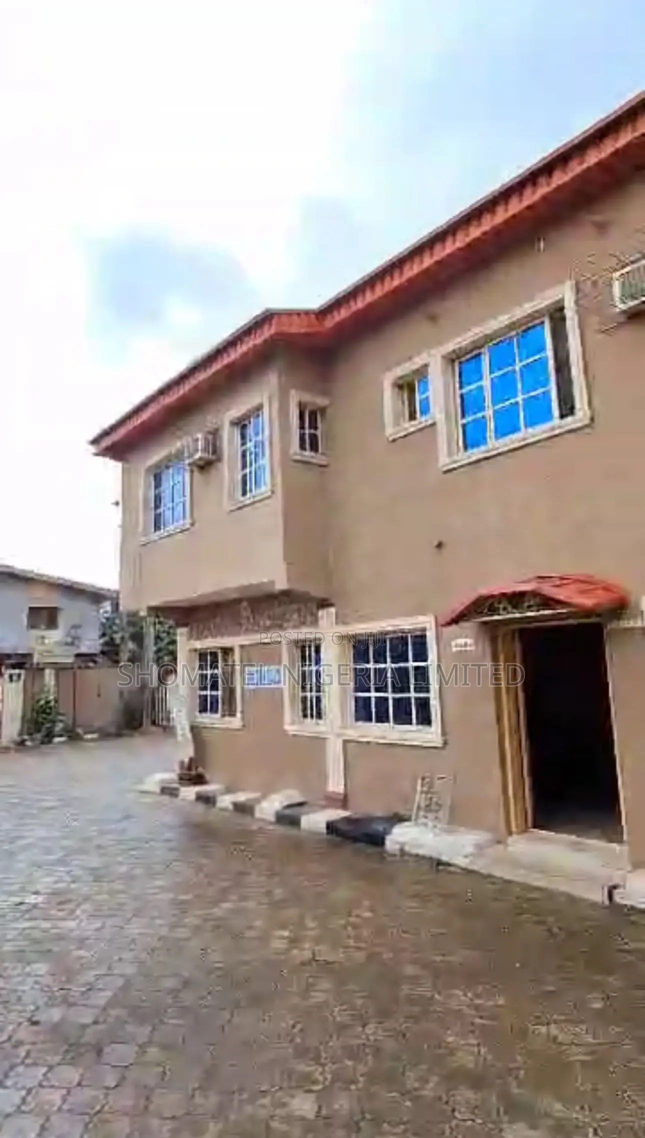 Hotel for Sale in Baruwa Ipaja Lagos State on a Tiled Road in Baruwa