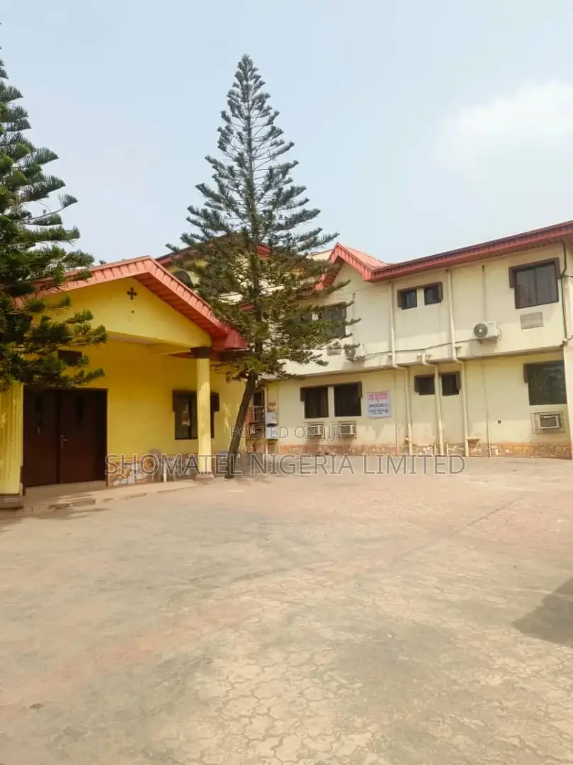 Hotel for Sale at Alakuko Lagos State on a Tiled Road in Alakuko