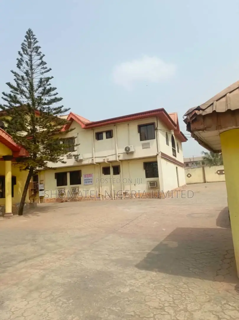 Hotel for Sale at Alakuko Lagos State on a Tiled Road in Alakuko
