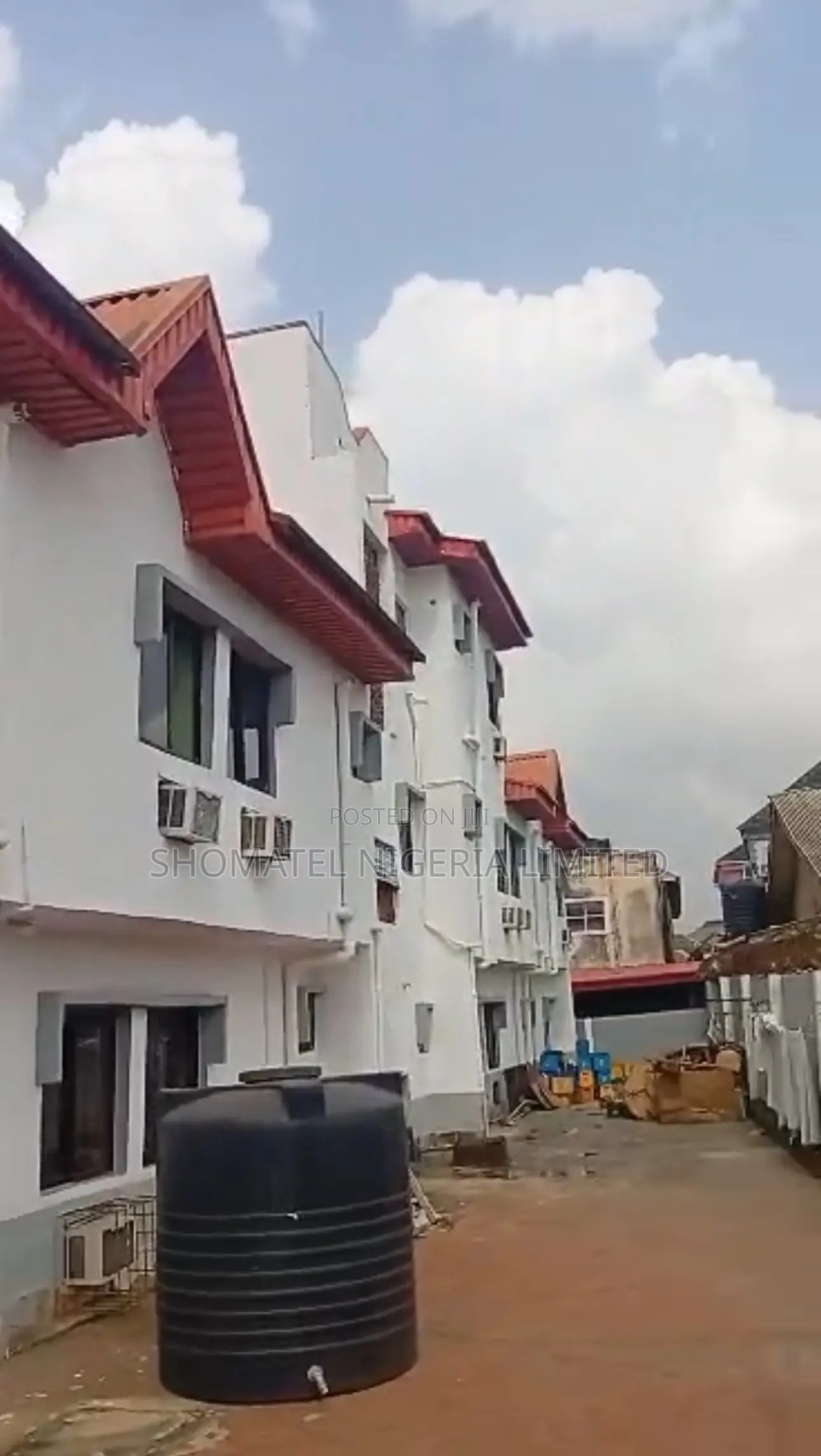 Hotel for Sale at Alakuko Lagos State on a Tiled Road in Alakuko