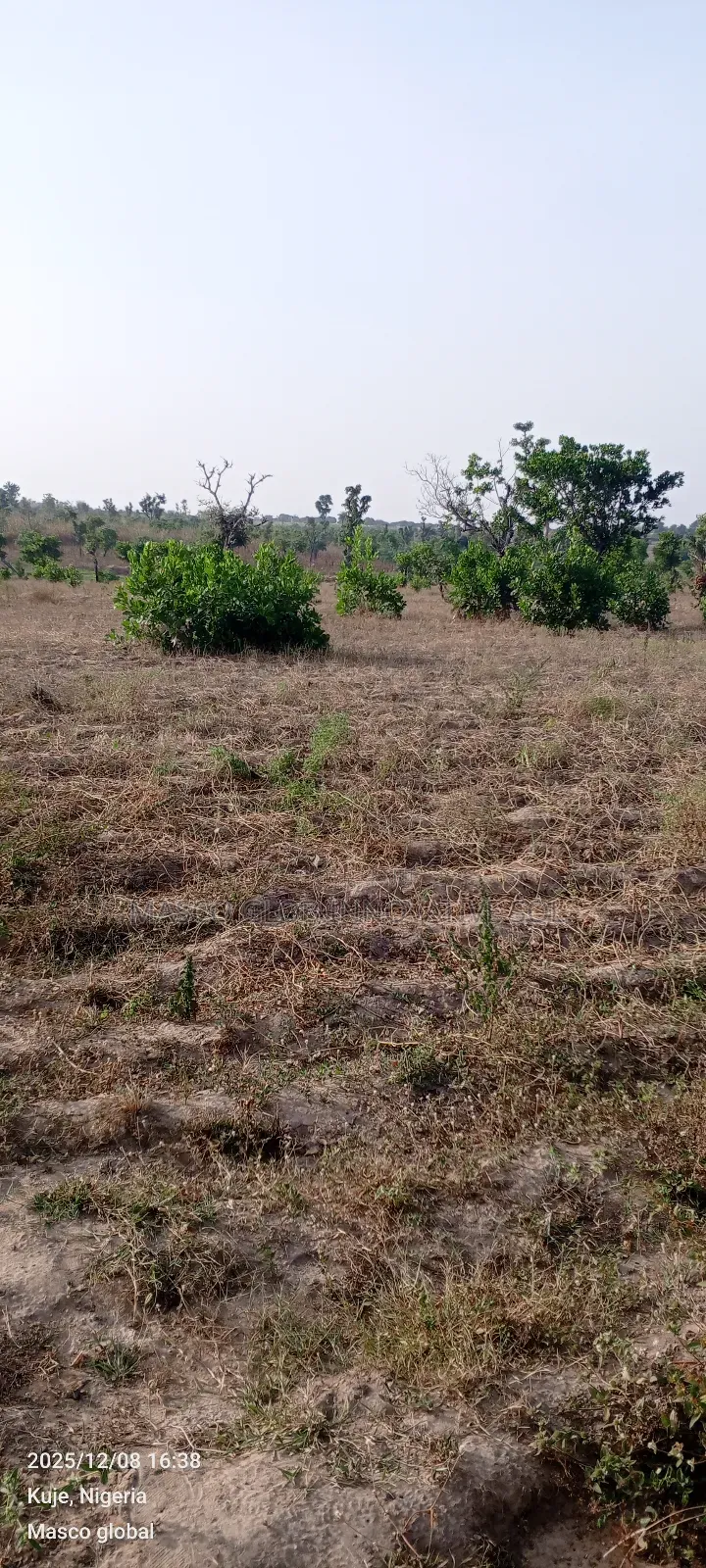 20 Hectares Farm Land for Sale in Kuje Abuja in Kuje