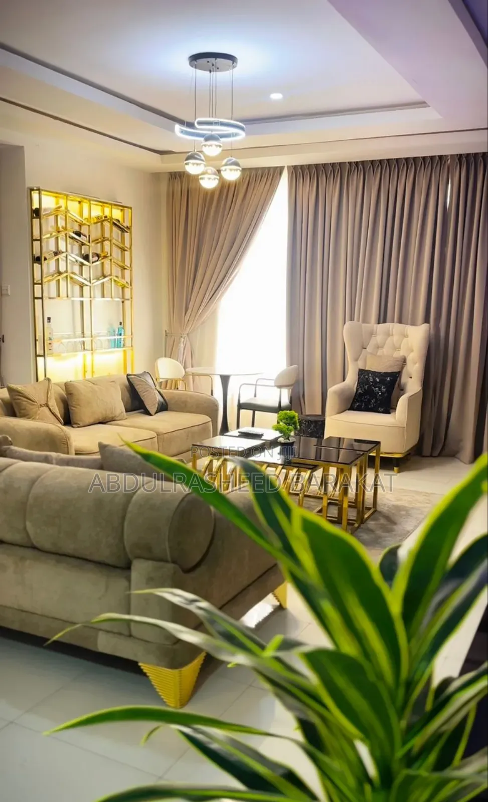 Exquisite Two Bedroom Apartment With Tennis in Ikoyi