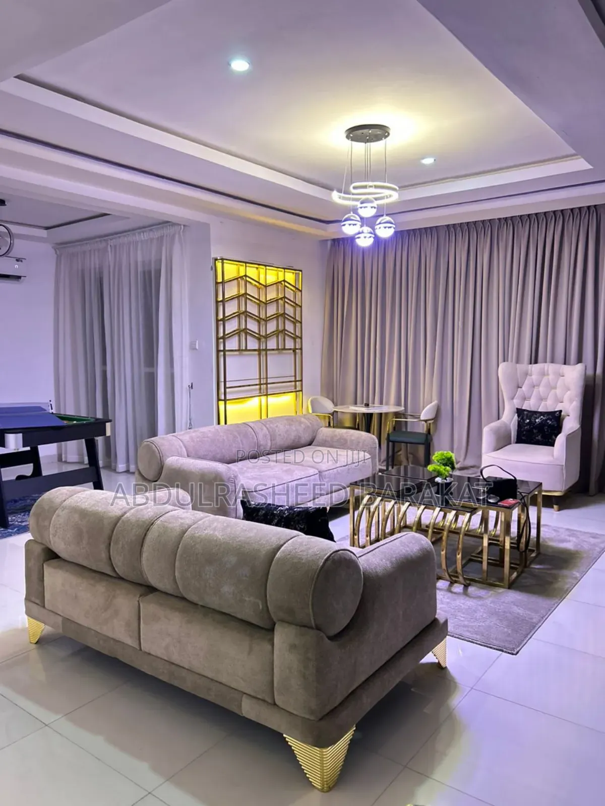 Exquisite Two Bedroom Apartment With Tennis in Ikoyi
