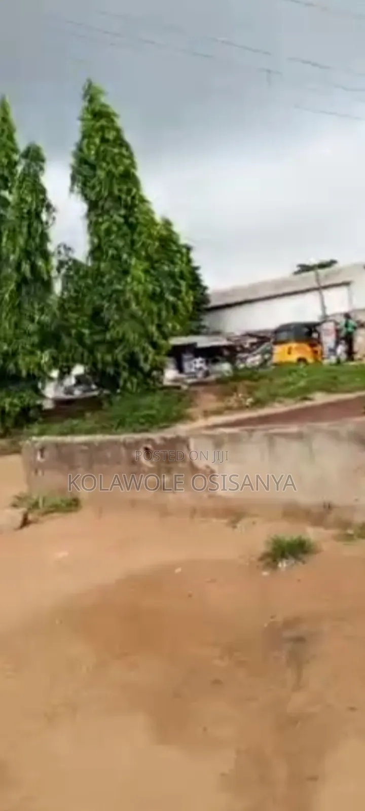 Commercial Half Plot Measuring 25ft by 120ft Along Ikotun Rd Igando in Akesan