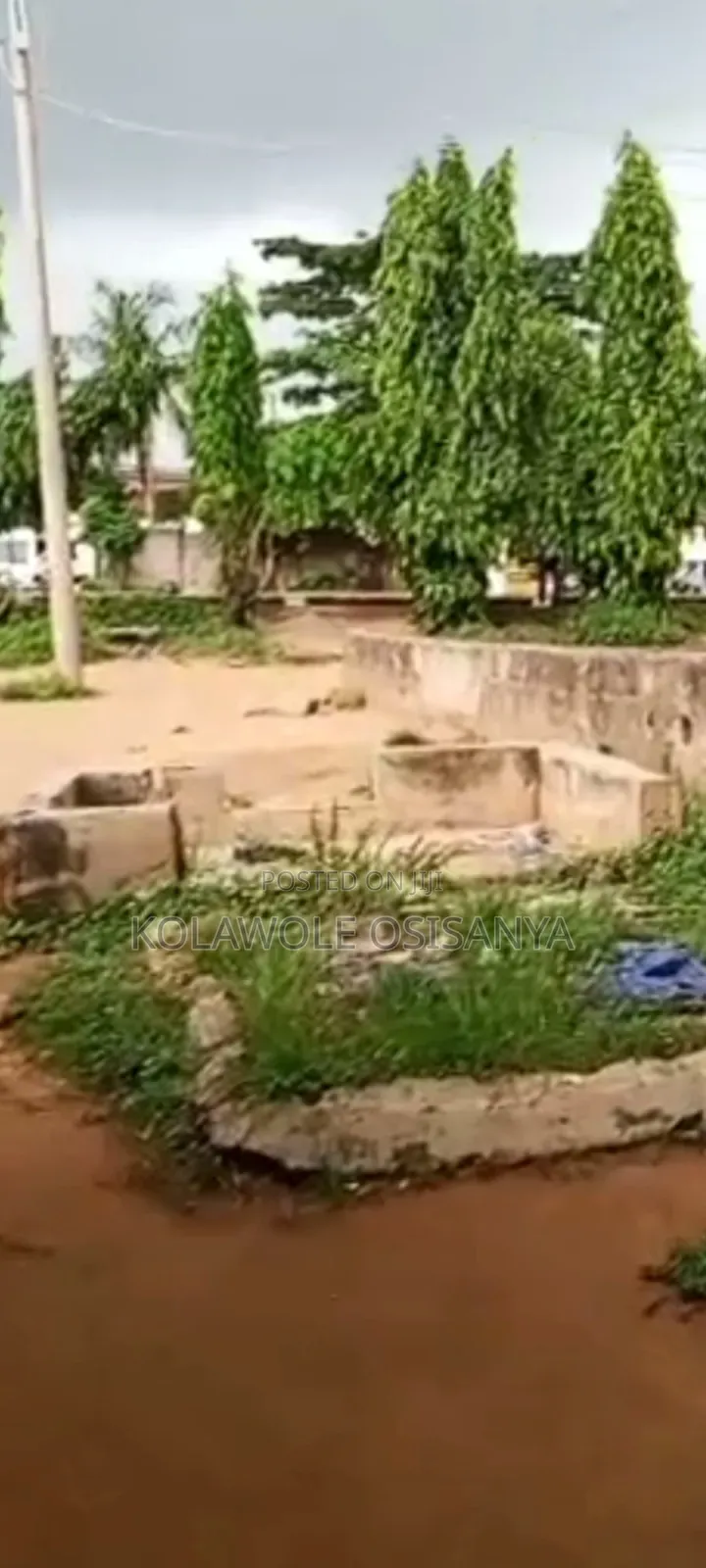Commercial Half Plot Measuring 25ft by 120ft Along Ikotun Rd Igando in Akesan